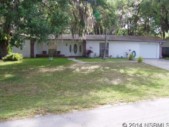 Serene Setting Features 3/2/1, In Ground Pool Home, With Fenced Back Yard, Mature Oak Trees. Block Construction With Stucco Cover. ;Water: City