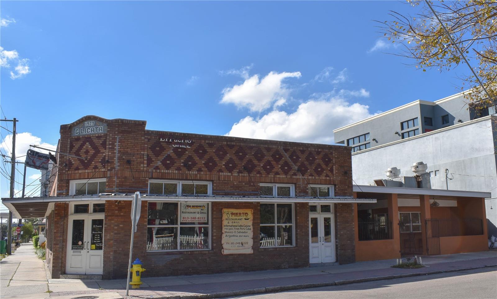 An established restaurant opportunity in historic Ybor City. The sale includes the building, furniture and owned equipment.