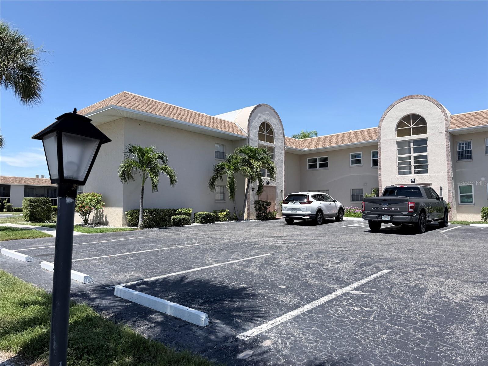 Nice 2nd floor condo just 10-15 minutes from the beaches. Spacious living areas plus washer/dryer hookups in unit. There is ceramic tile throughout and bathroom is updated. Plus you'll love the large walk in closet. Enjoy the fresh air on your balcony. Assigned parking plus guest parking available nearby. Maintenance free living at its best with exterior, lawn, pool, water, sewer, internet included. Ready to own your piece of paradise? Call today and let's make it yours.