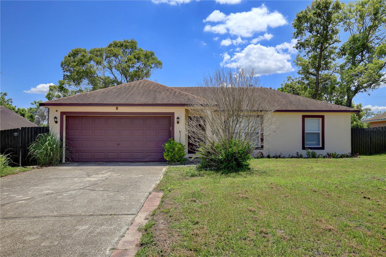 Stylish 3/2 + Office or Flex Space with Luxury Finishes & Spacious Open Layout! Available Now!

This beautifully updated 3-bedroom, 2-bath home in Deltona offers the perfect blend of comfort, style, and functionality. Featuring an inviting open floor plan, the spacious living and dining areas flow seamlessly together, creating the ideal space for entertaining guests or relaxing with family. Large windows and ceiling fans throughout the home provide a bright, airy atmosphere with year-round comfort. The kitchen is designed to impress with stunning granite countertops, elegant wood cabinets, a modern kitchen backsplash, stainless steel appliances, and a convenient breakfast bar perfect for casual dining or morning coffee. Luxury vinyl flooring and tile flooring throughout the home add both durability and contemporary style while making maintenance easy. The primary suite includes a beautifully designed walk-in shower, creating a private retreat feel. Standard wire shelving provides practical storage solutions throughout the home, while the included washer and dryer add extra convenience for everyday living. Outside, you'll love the fully fenced backyard, offering privacy and plenty of space for pets, entertaining, or simply unwinding in your own private retreat. The yard also features mature fruit trees, adding charm, beauty, and the opportunity to enjoy fresh fruit right at home. The attached 2-car garage provides ample parking and additional storage space. Conveniently located near shopping, dining, schools, and major roadways, this home combines modern upgrades with everyday convenience. Don’t miss your opportunity to lease this move-in ready property in a desirable Deltona neighborhood with NO HOA. Pets will be considered. All residents are enrolled in the Resident Benefits Package which includes AC filter delivery, utility concierge, our best-in-class resident rewards program, and much more! More details in our Rental Selection Criteria or upon application. NO SIGHT UNSEEN APPLICATIONS.