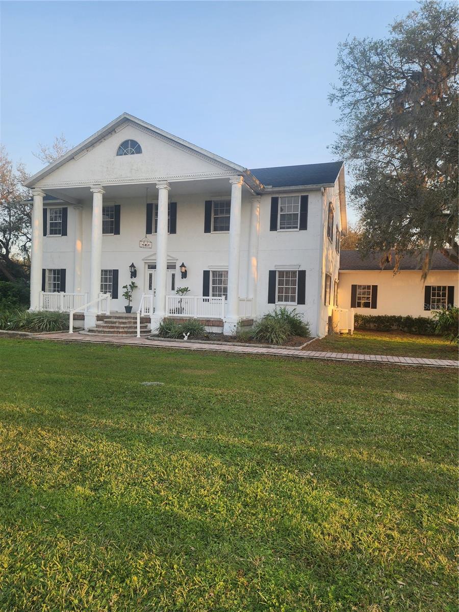 Horseman Estate, Busy Weddings venue needs someone to take over TURN KEY VENUE, Large concrete block 25 stall horse barn. On 71 acres Parrish Florida. Investment potential. Unique Southern mansion , new his and hers shower and closet ($24,000 cost) Large paver pool deck for entertaining, it over looks the pond , woods , and pagoda , and fire pit..The Venue is 6600 sq ft , includes tables, chairs, restrooms ,brides get ready room, pagoda, fire pit, wooded beautiful setting all over this ranch! The Stable has 25 stall spaces , kitchen , full bathroom , lockers for boarders, lighted arena, lots of turn out paddocks, 2 owners tack rooms, water to all Paddocks including 2 stallion paddocks!.The property is in a major growth area with possible commercial uses like RV park , Commercial storage , etc. Too much to list , a must see. 38 acres of riding trails!