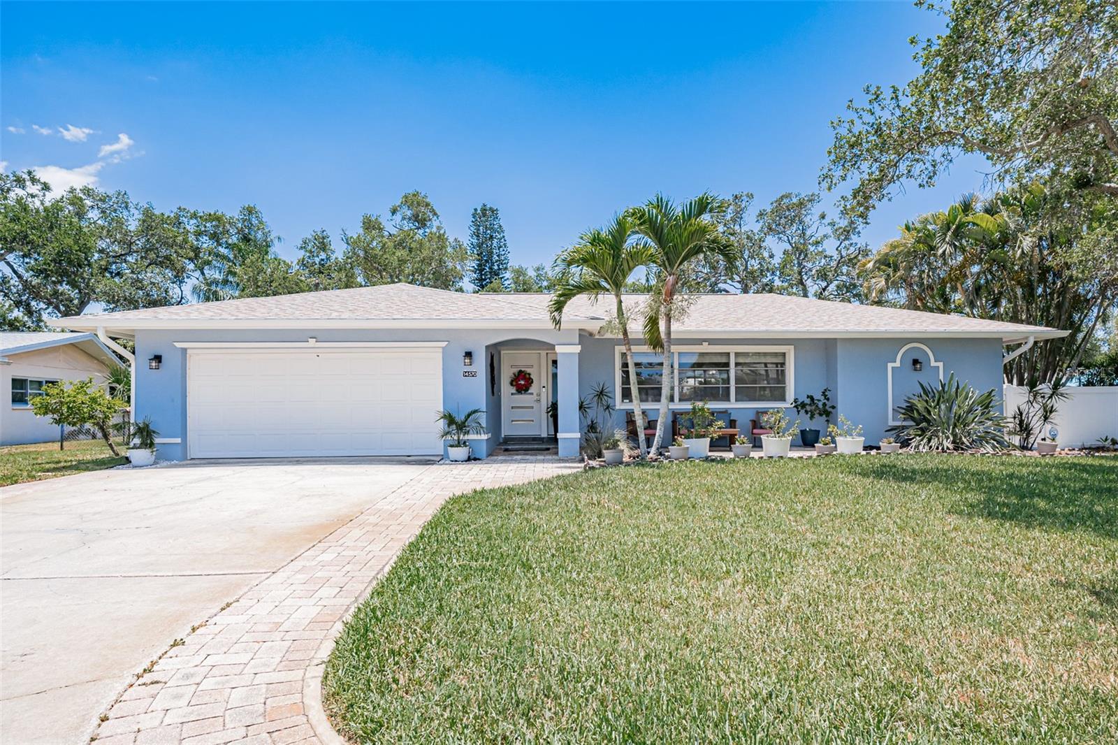 Welcome to beautiful, highly sought after Bay Hills,  where you will feel right at home the minute you enter the neighborhood. High and dry, non-flood zone. Zero water intrusion from the 2024 hurricanes.

Spacious 3 bedroom - 2 bath, 2 car garage POOL home offering a split floor plan with primary ensuite with sliders to the pool area on one side and two spacious bedrooms on the other. Kitchen has granite countertops, stainless steel appliances (2023) and custom "soft close" cabinetry. Living and dining room combo with multi-slide glass doors that open fully to allow a seamless transition between indoor and outdoor spaces.  Separate family room that is right off the kitchen with more multi-slide windows and doors to the pool area! Second bath has a tub/shower combo with access to the screen enclosed pool area. Storage shed in the spacious fully fenced backyard. All this and a whole house SOLAR SYSTEM (2018) - Typical electric bill for the last 6 months has been $30.80 (minimum charge)
  
Additional highlights:
New shingle Roof 2022
New AC 2024
New Water heater 2025
Garage Door opener 2026 
Rain Gutters 2025
Pool pump motor 2026
Pool cage re-screened 2019
South side, 103ft horizontal wood Fence 2025

Note: Listing agent is the seller/owner.