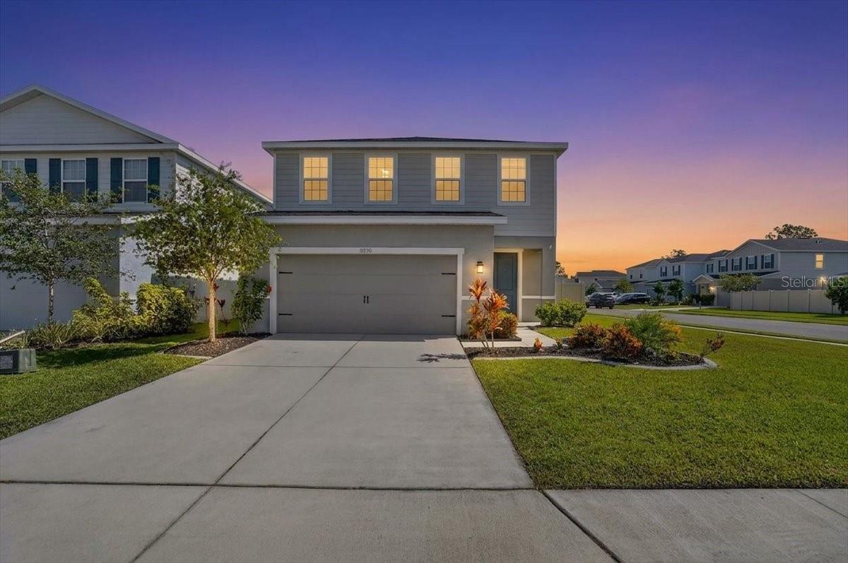 **Assumable VA Loan with 2.375% Interest rate!** This spacious 4-bedroom, 2.5-bathroom home offers the flexible layout and room to grow that today's buyers are searching for. Situated on a desirable corner lot in one of Parrish's fastest-growing areas, this home combines comfort, functionality, and convenience.

Inside, you'll find luxury vinyl plank flooring throughout the main living areas downstairs, creating a stylish and durable foundation for everyday living. The bright and open kitchen serves as the heart of the home, offering plenty of natural light and space for gathering with family and friends.

The thoughtfully designed floor plan includes a downstairs FLEX ROOM that is perfect for a home office, playroom, or flex space, while the upstairs LOFT provides an additional living area ideal for a media room, homework station, or family retreat. With four generously sized bedrooms, there is plenty of space for everyone.

Step outside to enjoy the extended screened lanai overlooking the FENCED BACKYARD, creating the perfect setting for relaxing, entertaining, or playing.

Located in the rapidly expanding Parrish area, you'll enjoy convenient access to new shopping, dining, entertainment, and major commuter routes while still appreciating the charm and sense of community that makes Parrish such a desirable place to call home.