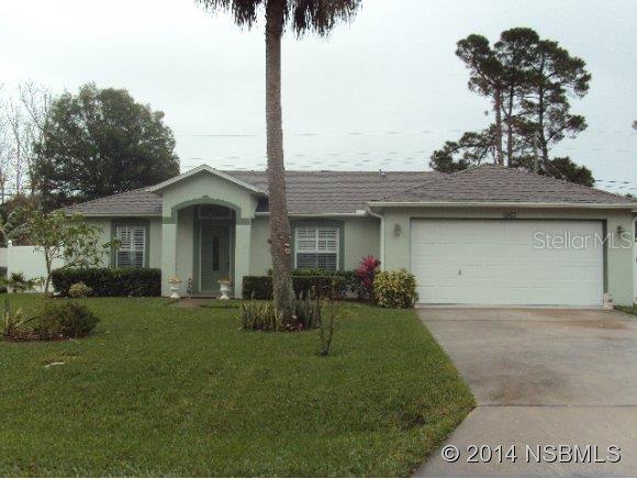 WHAT A BEAUTIFUL, PRISTINE HOME! THIS HOLIDAY HOME SHOWS BETTER THAN ANY MODEL. VERY OPEN FLOOR PLAN, VAULTED CEILING, PLANTATION SHUTTERS, TILE FLOOR THROUGHOUT EXCEPT BEDROOMS THAT ARE COVERED IN LUSH CARPETING. THE BRIGHT KITCHEN WITH WARM MAPLE WOOD CABINETS AND SPACIOUS PANTRY WOULD MAKE ANY CHEF HAPPY. ENJOY THE WONDERFUL FLORIDA WEATHER FROM THE SCREENED IN SUN ROOM OR HAVE A PICNIC ON THE OVERSIZED PATIO. THE LARGE BACK YARD IS COMPLETED FENCED AND NICELY LANDSCAPED. THIS HOME WAS COMPLETELY REPAINTED BOTH INSIDE AND OUTSIDE IN 2013. A CLEANER HOME COULD NOT BE FOUND IN FLORIDA SHORES. AND TO MAKE IT EVEN MORE PERFECT, IT IS LOCATED ONLY .5 MILES TO SHOPPING AND .6 MILES TO THE RIVER. ;Water: City