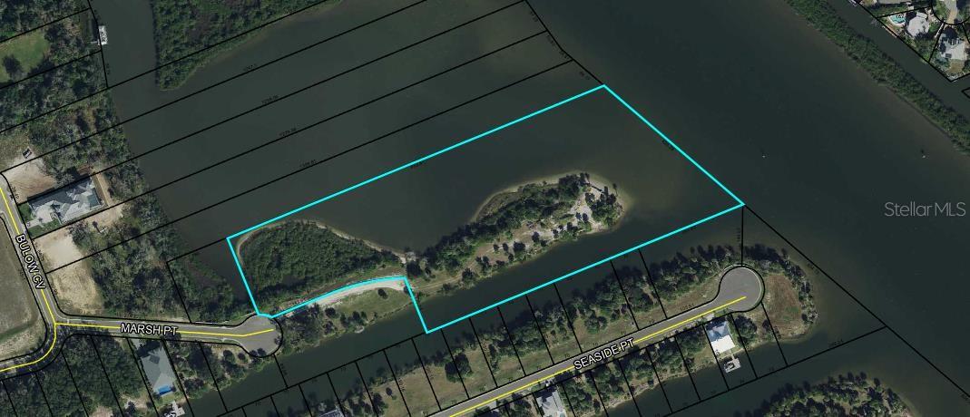 BEATUIFUL 7.5 ACRE TIP LOT IN SEASIDE LANDING