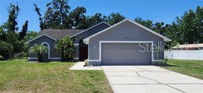 Great rental home on quiet cul-de-sac. This home is ready for its new tenants! The home offers a 3 bedroom, 2 bathroom split floor plan. No carpet anywhere. A private, fenced in backyard. Come enjoy the swimming pool or just relax on the lanai. The view is peaceful trees and sometimes you will see deer. The landlord provides lawn and pool maintenance. Don't miss the opportunity to rent this home.
