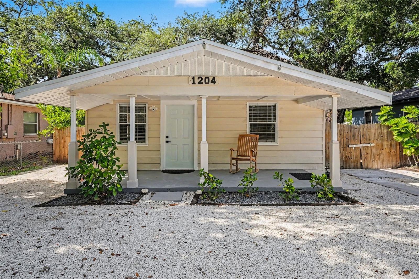 This is Southeast Seminole Heights living at its best. Fully updated and truly move-in ready, this home is tucked into one of Tampa’s most exciting and rapidly growing neighborhoods. From the moment you arrive, you’ll notice the care and pride of ownership throughout, with thoughtful updates that make this home feel fresh, comfortable, and ready for its next chapter.

Inside, you’ll find an inviting layout with modern finishes and upgrades completed throughout most of the home in 2022, creating a stylish yet functional space perfect for everyday living and entertaining alike. The kitchen features sparkling quartz countertops, a peninsula perfect for hosting, newer cabinetry, and like-new stainless steel appliances. Enjoy large bedrooms and the dedicated indoor laundry room (a rare find in this neighborhood!).

Major improvements provide peace of mind for years to come, including a roof replaced in 2022, new attic insulation, and foundation reinforcement completed in 2023. Outside, the fully fenced backyard creates the perfect space for pets, gatherings, gardening, or simply relaxing under the Florida sunshine.

Located just minutes from Downtown Tampa, Armature Works, Ybor City, local breweries, restaurants, coffee shops, and major highways, this home combines charm, convenience, and value in one exceptional package.