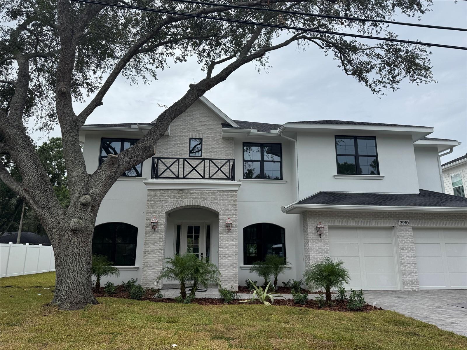 Under Construction. READY JULY 2025!!! BRAND NEW TB Home's Classic French Tudor Style in Palma Ceia West! Over 17' building elevation! Salt-Water Heated
Pool, Outdoor Kitchen & Beautifully Landscaped for ultimate Privacy. 2 Story Block, Impact Rated Windows/Doors & Sprayfoam Insulation!
Stunning interior package; Wide Plank White Oak Flooring throughout, Coffered ceilings in Great Room, Level 4 Smooth Drywall Finish, Solid Core Interior doors, Surround & Sound Pre-wires, Restoration Hardware Lighting throughout, Designer Tiles, Stained wood exterior Ceilings + Many more Unique Appointments. 1st floor holds a large open concept Kitchen w/Custom Shaker Cabinets stacked to ceiling (Under-Cabinet Lighting), Cabinets are a mix of White & Natural Stained Wood, Pot filler, Sub-Zero/Wolf Appliance Package, Farm Sink, Quartz to mimic Marble w/light & bright Breakfast Nook. Formal Dining Room is accessed through Butler's Pantry (Stained Wood Cabinetry & Wine Fridge + Chef's Pantry) complimented w/a stunning Restoration Hardware Chandelier. Study w/glass French doors off of Foyer, Practical Mud-station, Powder Bathroom PLUS 1st floor Guest Suite w/Full Bathroom. Upper floor holds large Primary Suite w/Custom Built-out Closet. 2 good sized Bedrooms share a Jack N Jill style Bathroom, En-Suite Bedroom w/private bathroom. A large well laid out Laundry Room (lowers/uppers/sink) and a 20x20 Media/Game-Room w/kitchenette (microwave + fridge + cabinets + sink) & it's own powder bathroom. Oversized 2 car garage (31' depth on one side & 23' depth on the other side). Gorgeous 5 bedrooms (including 1st floor guest suite), Study w/glass French doors, Dining Room & Media Room make this home functionally perfect! Mabry, Coleman & Plant school district! Great South Tampa location! Home is walk-able by appointment! Photos are from another house that is the same model with staging furniture. Renderings and Photos are for inspiration only and should not be relied upon for accuracy. Additional homes are available, not yet in the mls, please request address. Refer to spec sheet for exact fixtures & finishes.
