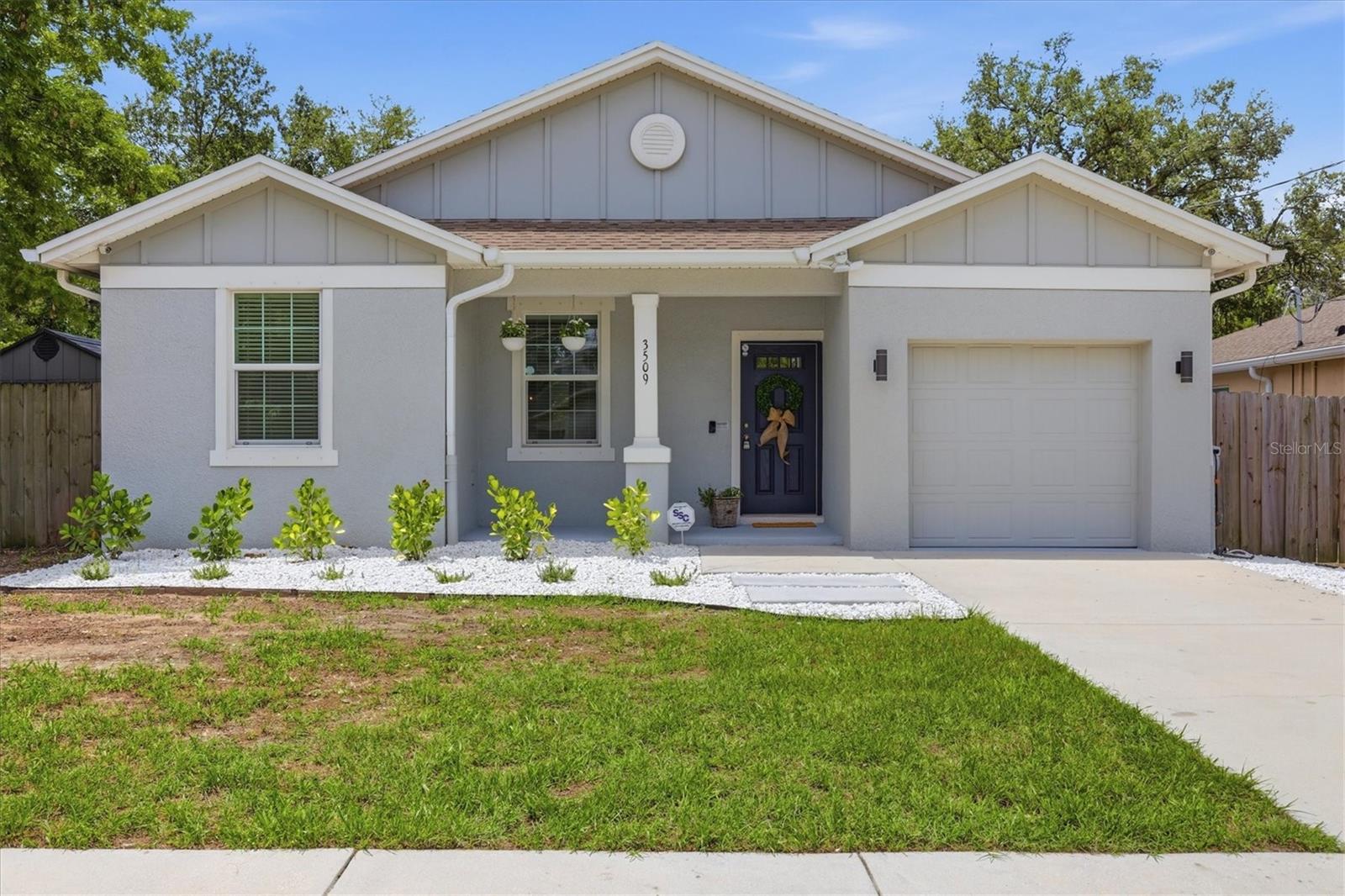 Location! Welcome to this beautifully updated Domain Homes residence, where modern comfort, thoughtful design, and an exceptional central Tampa location come together. Built in 2019 and offering approximately 1,242 square feet of living space, this 3 bedroom, 2 bath home features an open, light filled floor plan that feels spacious, inviting, and perfectly suited for both everyday living and entertaining.
At the heart of the home, the kitchen opens seamlessly to the living and dining areas and features granite countertops, ample cabinetry, custom pantry, and a functional layout that keeps everyone connected. Tile flooring offers durability and easy maintenance, while fresh interior paint gives the entire home a clean, move in ready feel.
Step outside to a fully fenced backyard designed for privacy, pets, entertaining, or simply relaxing outdoors. Fresh landscaping enhances the home’s curb appeal, while the backyard storage shed provides convenient additional space for tools, bicycles, lawn equipment, and seasonal belongings. An attached one car garage adds even more storage and everyday functionality.
The location places you near the center of Tampa’s continued growth and transformation. The home is approximately 1.5 miles from Historic Ybor City and the proposed Tampa General Hospital and clinical campus in east Ybor, about 2 miles from the Gasworx mixed use district, and approximately 2.5 miles from the planned Ybor Harbor waterfront development.
Downtown Tampa, Water Street, Armature Works, Sparkman Wharf, Amalie Arena, the Tampa Riverwalk, and the Channel District are all approximately 3 to 4 miles away. Enjoy convenient access to renowned dining, entertainment, sporting events, waterfront parks, and some of Tampa’s most significant attractions within a short drive.
Major roadways are also easily accessible, providing convenient connections throughout Tampa Bay while allowing you to come home to your own private, low-maintenance retreat.
Whether you are looking for a comfortable primary residence or a well positioned property near Tampa’s expanding urban core, this move in ready home offers modern finishes, a private fenced yard, an attached garage, and outstanding access to the best of Tampa’s present and its future.