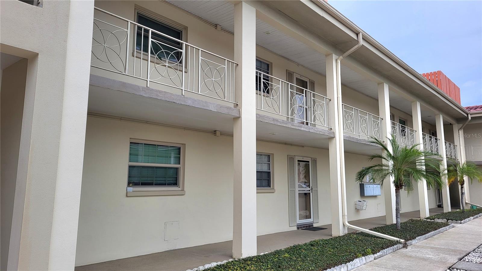 Come and see this top floor unit where you will never hear footsteps again.  This has floors with the look of wood and a Florida room where you can sit and enjoy the warm tropical breezes.  55+ no pets.  Only 1 car allowed per unit.