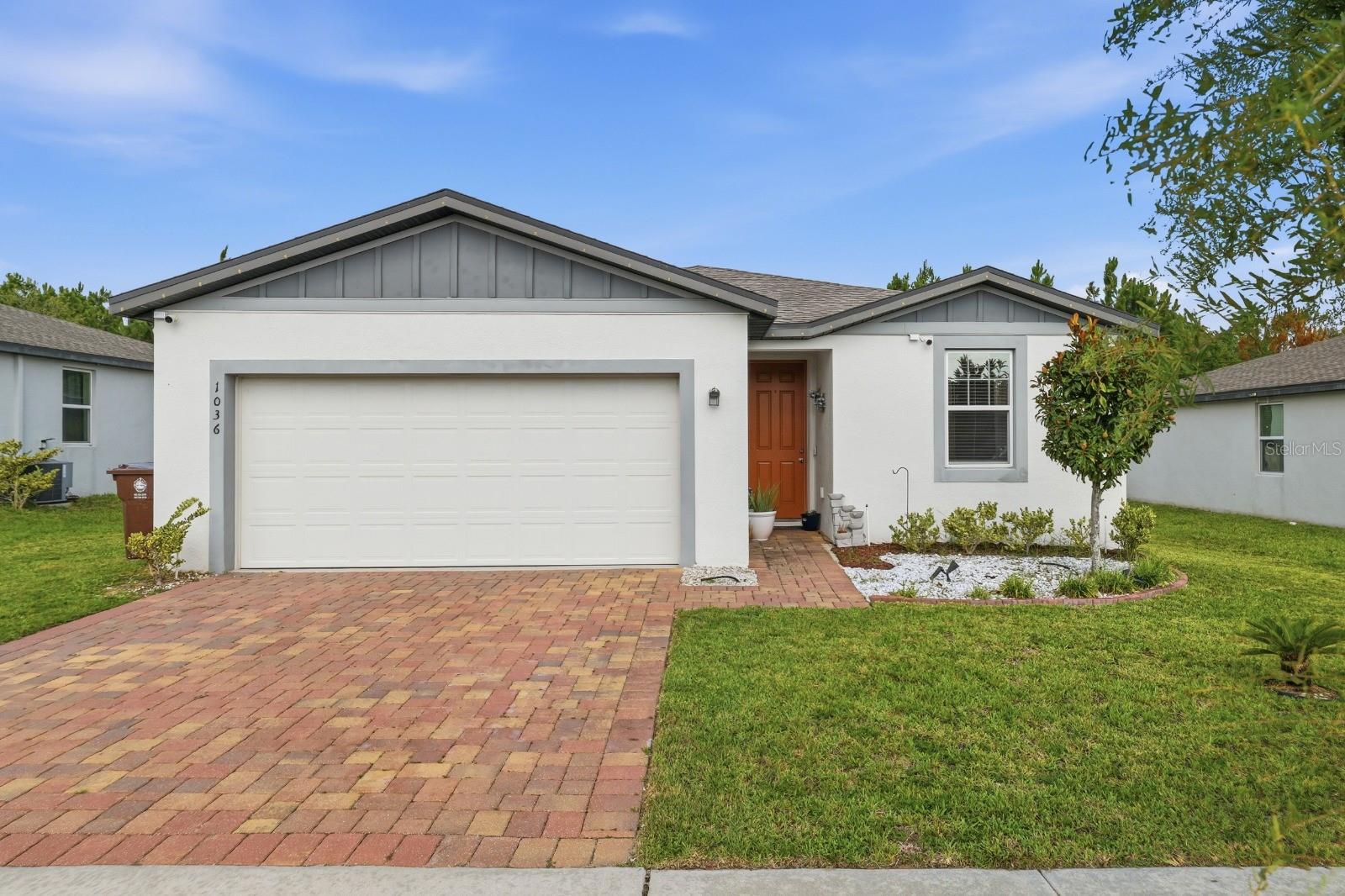 More space, more comfort, and more value in one of Haines City’s fastest-growing communities.
This beautifully maintained Meritage Homes Daphne model features an open-concept layout designed for modern living. In addition to its 3 original bedrooms, the home includes a versatile additional room, perfect for a home office, guest space, or flex room to fit your lifestyle.
Enjoy natural light throughout, a spacious layout, and added privacy with greenbelt views. Energy-efficient features include solar panels to help reduce electricity costs, along with a water softener system that enhances water quality throughout the home.
Located in Orchid Terrace, residents enjoy access to community amenities including a pool, playground, and sidewalks.
This home offers the perfect combination of space, efficiency, and location—schedule your private showing today.
