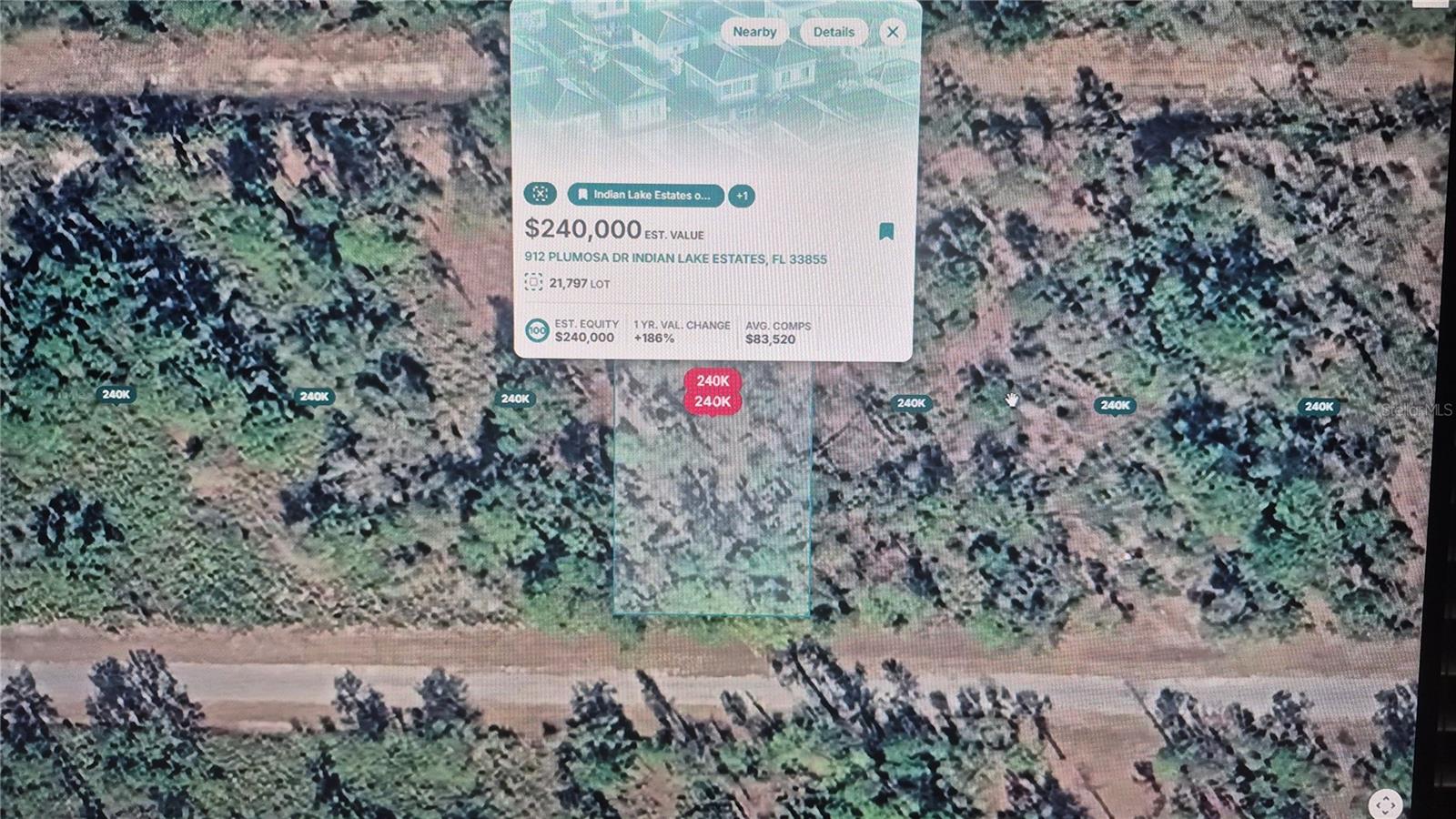 Priced to sell! Great opportunity to own a 1/2-acre lot located outside of a flood zone. Build your dream home in the beautiful and tranquil community of Indian Lake Estates. The property is situated on a paved road, near established homes, with utilities nearby and access to community water available.  This sought-after community offers outstanding amenities, including a clubhouse ballroom for special events, a marina, a lakefront pavilion for gatherings, and an impressive 1,000-foot fishing pier with a 200-foot wingspan—the longest freshwater pier in Florida—perfect for fishing or a relaxing stroll.  Zoned for residential construction, this property is ideal for building now or holding as a long-term investment with future resale potential. Bring your plans and start building today!