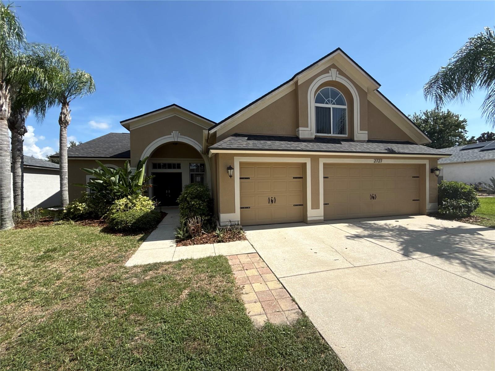 Welcome to Valrico's desirable Buckhorn Groves Community! This 2-story Pool home has so much to offer with 4 bedrooms, 3 bathrooms, upstairs Bonus space, 3 car garage, screened lanai and fenced backyard with a pavered patio and firepit. As soon as you step in the front door, you are in the formal living room with dining room just to your right. A secondary bedroom and bathroom can be found just off the dining room. The kitchen is beyond and has handsome wood cabinets, granite counters, center island for extra prep, bar height seating, eat in area and views of the spacious family room. Sliding doors off the eat in area lead to the outdoor oasis - covered lanai with screened in ground pool and fenced yard with pavered patio and firepit! The primary suite is situated privately off the kitchen and includes sliding doors to the lanai, walk-in closet, dual sinks, step in shower and soaking tub. Two secondary bedrooms are located on the other of the kitchen and share a full bathroom. Head upstairs to a oversized bonus room - perfect for extra living space, office or media room. Such a wonderful neighborhood known for its' community feel and central location close to the interstate, shopping, restaurants. It's good to be home.