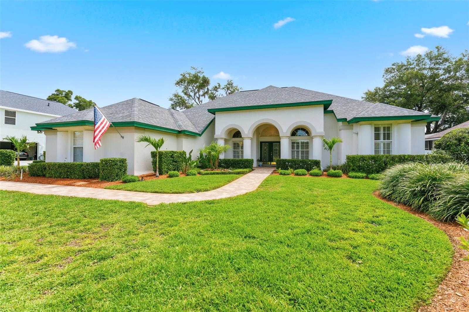 Welcome to 3406 Sylvan Shadow St, a stunning executive residence that perfectly balances elegance and functionality in the desirable gated community of Canterbury Oaks, where pride of homeownership is evident throughout! With NO CDD, NO Flood Zone and 20+ years of meticulous care, THIS home is 100% "Dad Approved!" 

Book your showing confidently knowing the following improvements have been completed: AC ducts replaced 2025, HVAC replaced 2023, carpet in bedrooms 2024, Pool resurfaced 2023, exterior painted 2023, tankless water heater 2022, full house water softener 2021, full house repipe 2018, Roof 2014 and SO MUCH MORE! 

Tailored landscaping and paver walkway lead you to a grand double leaded-glass door entry. Inside you are greeted by rich hardwood floors, formal entertaining areas, immediate views of your private pool and the dedicated home office with French doors.  Beyond the formal areas, a cathedral ceiling pulls you into the open concept that is flooded with natural light from soaring statement windows as well as all the wall of sliders facing the pool! Designed with modern living in mind, the fully updated kitchen features built in oven, wine refrigerator, all wood cabinetry with custom pull outs and gorgeous granite countertops. The heart of the home is an entertainers dream the way it flows seamlessly to your private Florida oasis. Relax on your expansive covered lanai or cool off in your private pool, that is EASY to keep clean with the inground cleaning system! Surrounded by lush landscaping, this is your perfect backdrop for weekend BBQs or quiet morning yoga. For the home gardeners, you'll be thrilled by all the extra space for full-sun garden beds for all year fresh edibles! When it's time to unwind, the desirable  4-bedroom, 3-full-bath split floor plan, offers maximum privacy for family and guests alike. The primary suite offers solitude with en-suite bath with garden tub, separate shower, double sink vanity and separate closets, but ALSO easy pool access for late night swims! Across the home, bedrooms are ample sized with 2 sharing a jack-n-jill bath with double sinks and the 4th bedroom being adjacent to full bath with pool access.  Rounding out this pristine property is an oversized 3-car garage, offering abundant storage for vehicles and toys. Nestled in a quiet, premier gated neighborhood and zoned for top-rated area schools, this Valrico gem literally checks all the boxes and is move-in ready for the buyer who wants to relax and enjoy quality Florida living! Schedule your private tour today!