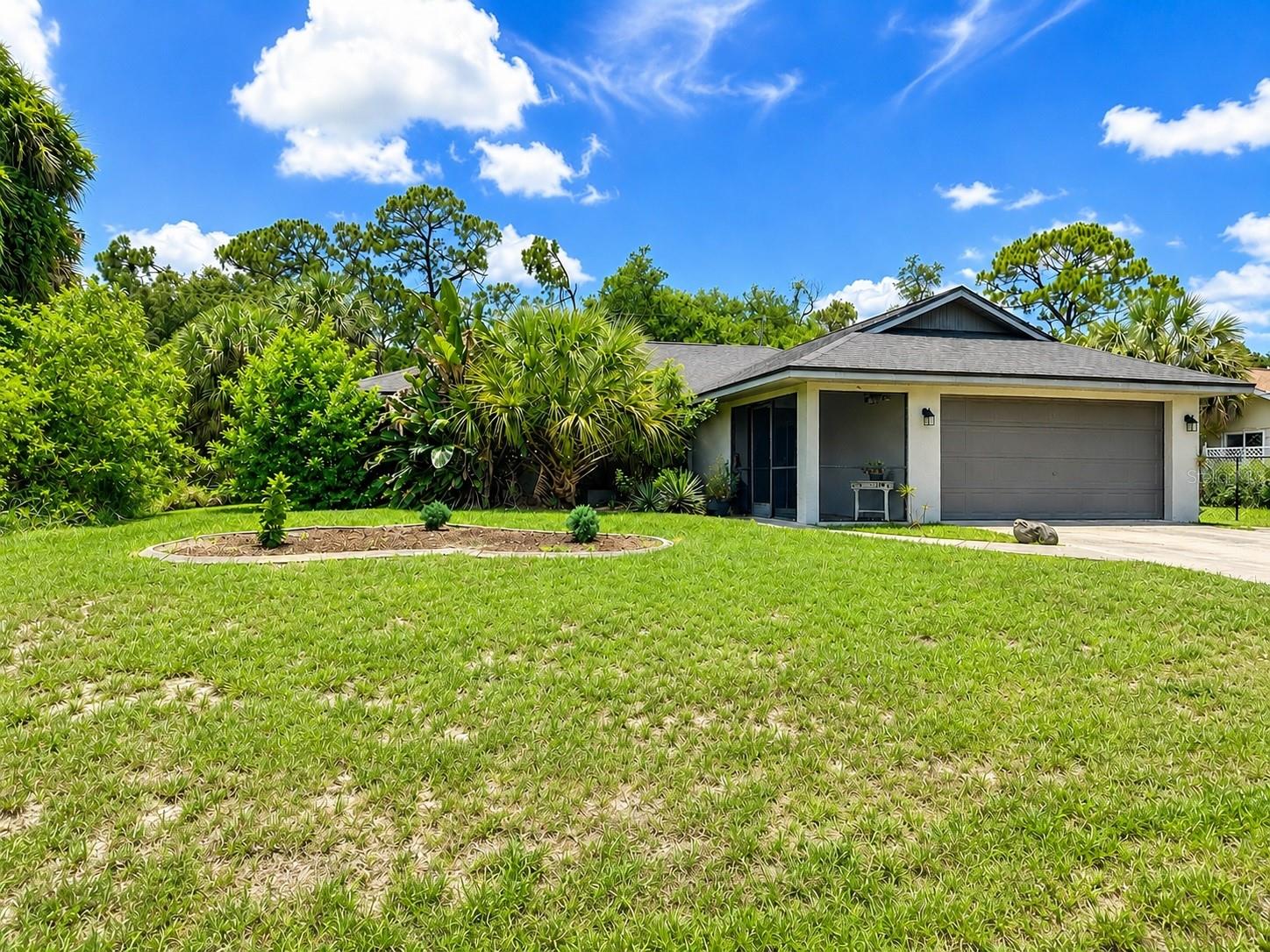 Nestled in a convenient Port Charlotte location, this 3-bedroom, 2-bath home offers 1,388 square feet of comfortable living space with a 2-car garage. HVAC 2024, roof 2023, and water heater 2022. Close proximity to shopping and dining, and convenient access to some of Southwest Florida's most beautiful gulf destinations. This is a great opportunity for a primary residence, seasonal retreat, or investment.