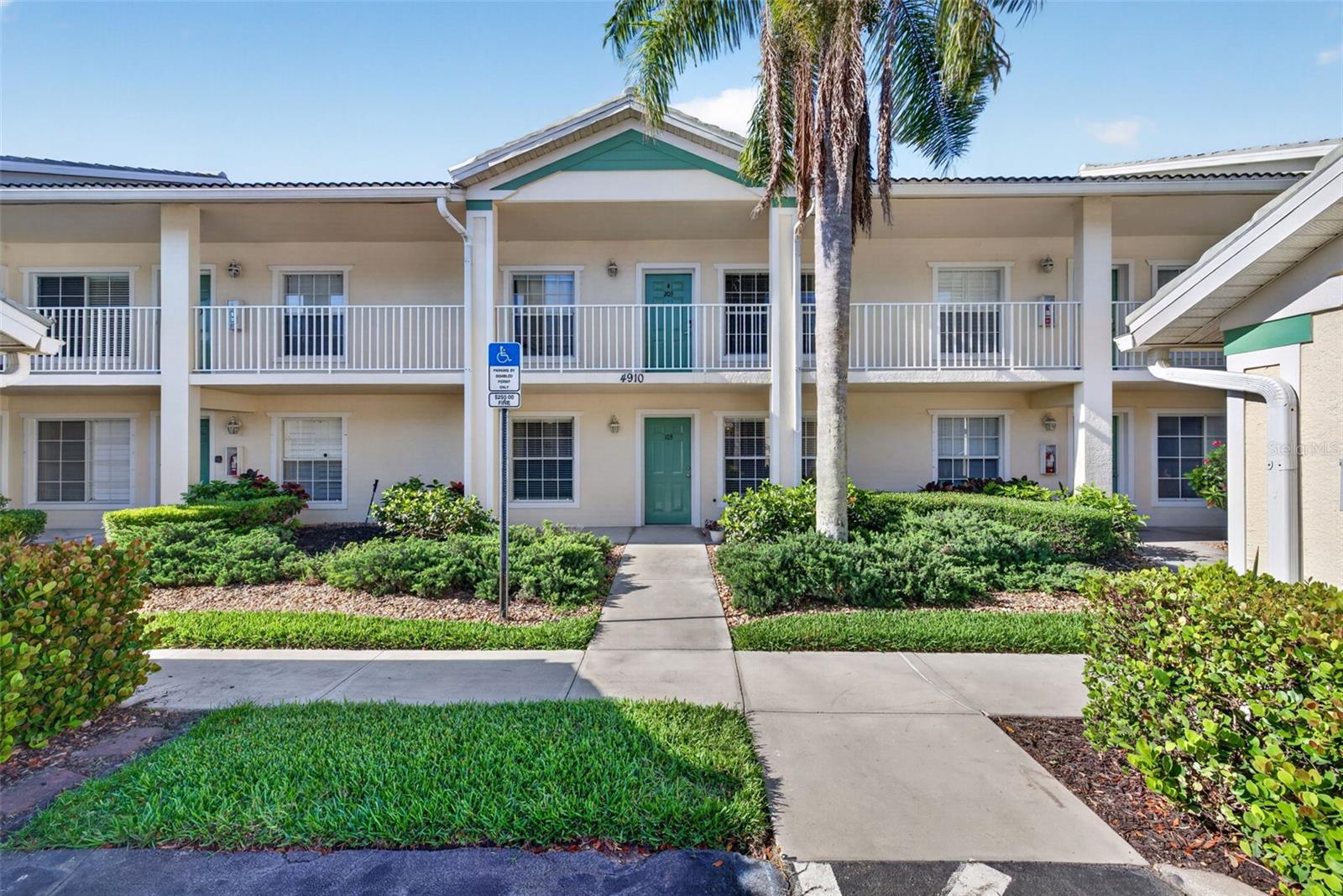 One or more photo(s) has been virtually staged. Designed around a highly livable layout, this spacious 2-bedroom plus den, 2-bath condo with a detached 1-car garage offers an inviting blend of comfort and an unbeatable location west of I-75 within the boutique community of Bermuda Palms. Inside, the residence features an expansive main living area, a versatile den/flex space ideal for a home office or additional guest accommodations, and generously sized bedrooms. The large kitchen is thoughtfully appointed with stainless steel appliances, a breakfast bar for casual dining, a pantry for added storage, and an abundance of workspace, all wrapped in a timeless neutral palette that creates a bright, airy feel throughout the home. Sliding glass doors extend the living space onto a screened lanai overlooking the lake, offering a peaceful setting for morning coffee or relaxed evenings year-round. The spacious primary suite features private access to the lanai along with an ensuite bath offering dual sinks, stylish mosaic accent tile work, and a frameless glass shower enclosure that lends a clean, contemporary feel. The guest bath carries through the same cohesive design aesthetic with coordinating finishes and tile selections, creating a polished look throughout both bathrooms. Residents of Bermuda Palms enjoy a beautifully maintained boutique atmosphere with a community pool and spa, while the prime North Naples location places you just minutes from the area’s renowned Gulf beaches, Seed to Table, shopping, dining, and everyday conveniences. Whether you're seeking a seasonal escape, full-time residence, or investment opportunity, this well-located condo delivers spacious living and exceptional convenience in one of North Naples’ most desirable locations.