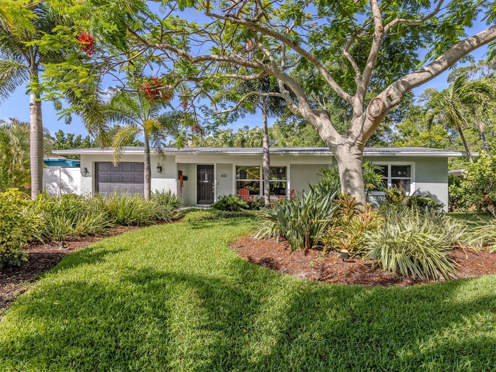 Nestled in the highly sought-after neighborhood of Harbor Hills in Bradenton, this beautifully updated two-bedroom, two-bath, coastal home offers the ultimate Florida lifestyle. Inside, discover a bright, open floor plan showcasing immaculate terrazzo floors, a fully updated kitchen and a convenient indoor laundry room. Enjoy total peace of mind with a new roof (2023), updated AC (2021), new windows with storm shutters and a home generator wired directly into the panel. With no HOA or lease restrictions, this home has excellent rental potential and plenty of room to park your boat or RV. Located less than a mile from Warner’s Bayou boat ramp, you can be on the Manatee River or Gulf in minutes. After a day on the water, retreat to your private oasis featuring a meticulously landscaped backyard. This incredible location is also situated near top-rated schools and is just a short drive from Anna Maria Island's beaches. Schedule your tour today!