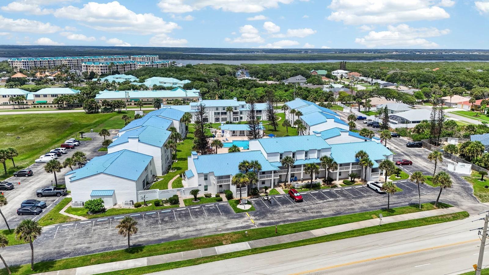 Welcome home to Beacon Point Condo, nestled in one of Ponce Inlet’s most sought-after beachside communities, where private access to the area’s pristine no-drive beach is located directly across the street.
This ground-floor, 2-bedroom, 2-bathroom condo offers the ease of single-level living and a private courtyard just outside the living room slider, creating a relaxed outdoor space to enjoy the coastal setting. Inside, luxury vinyl plank flooring runs through the main living areas, with granite countertops in the kitchen and a mosaic tile backsplash adding a clean finished look. An in-unit washer and dryer add everyday convenience.
The association covers lawn care, pest control, trash service, cable and internet, water, sewer, pool maintenance, and upkeep of the common grounds, making for a simple, low-maintenance lifestyle.
Life in Ponce Inlet offers much more than beach access. Enjoy nearby marinas and boat ramps, waterfront dining, the community center, scenic walking trails, protected nature preserves, and the iconic lighthouse. Known for its laid-back atmosphere, natural beauty, and small-town coastal charm, Ponce Inlet provides a peaceful setting while remaining close to shopping, dining, and everyday necessities. The community pool is just a short walk away and adds another easy way to enjoy the coastal lifestyle.
Whether you're searching for a full-time residence, a seasonal retreat, or an investment opportunity near the coast, this location offers an exceptional combination of convenience, recreation, and beachside living.
Schedule your private tour today!
