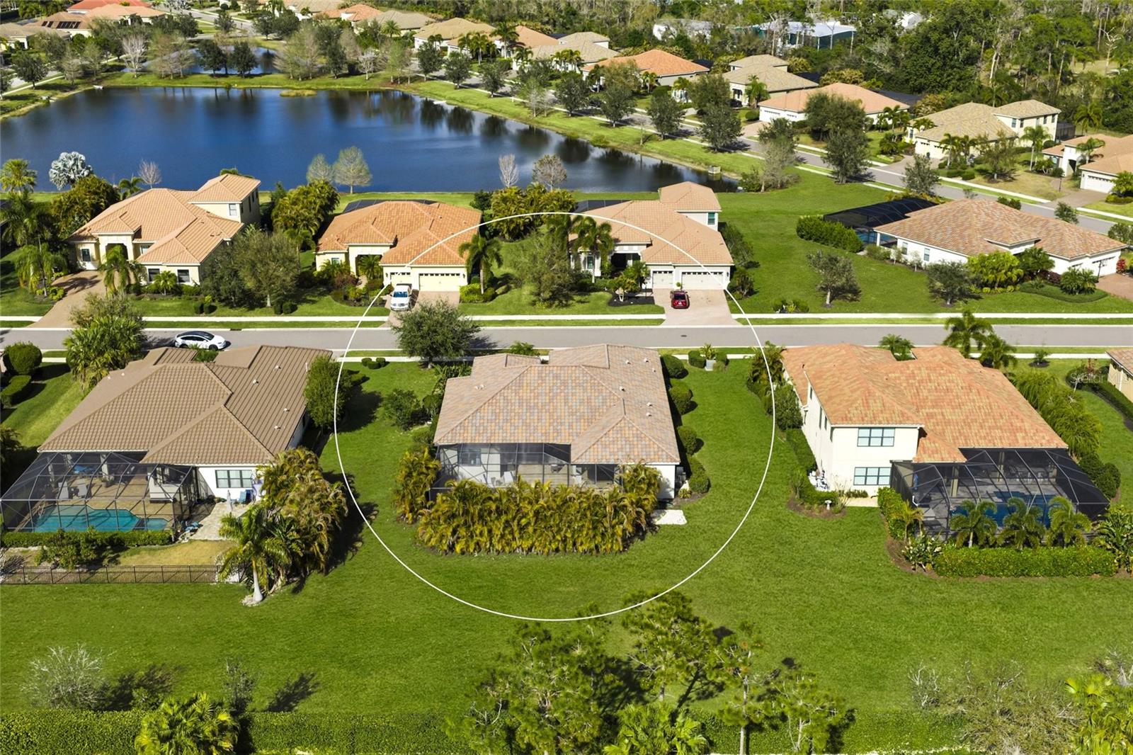 SAY HELLO TO A GOOD BUY! QUALITY BUILT BY NEAL SIGNATURE HOMES, THIS ESTATE MONTEREY MODEL IS BEAUTIFUL * Positioned on an almost 1/2 ACRE lot and behind the GATED neighborhood of Wildgrass * IMPACT GLASS & SHUTTERS FOR FULL HURRICANE PROTECTION * PRIDE OF OWNERSHIP SHOWS * Featuring 4 Bedrooms & 3 Full Baths * The 4th Bedroom is a FLEX-SPACE (no closet but there is room to add one) * EXPANSIVE Primary Suite showcasing a Spa-style Bath boasting a Soaking Tub, Walk-in Shower, Dual Vanities as well as a 2 Walk-in Closets * The Chef's Kitchen is a true masterpiece with Custom Wood Cabinets, Granite Countertops, Stainless Steel Appliances, NATURAL GAS 5 Burner Cook-top with Vented Hood & a LARGE Kitchen Island with ample seating for family meals * The Kitchen is open to the SPACIOUS Great Room * Private Guest Wing with additional Bedrooms & Bath * All of this wraps your OUTDOOR OASIS with 2 Covered Lanais * One Lanai features your Outdoor Grill and Separate Burner with Built-in Bar, Sink & Refrigerator built in 2021 with Granite Countertops * OVERSIZED Travertine Pool Deck with a Custom Waterscape Heated Pool * This is a VERY PRIVATE SETTING * This home is perfect for entertaining family & friends or for just relaxing in your slice of paradise * Paver Brick Driveway leads to your 3 Car Garage * SOME RECENT IMPROVEMENTS INCLUDE: NEW HVAC SYSTEM 2025; NEW WATER HEATER 2025, INTERIOR & EXTERIOR PAINTING 2025; EXTERIOR TRAVERTINE PAVERS SEALED 2025; ALL TILE FLOORS REGROUTED & SEALED 2025; ALL BATHS RECAULKED/REGROUTED & SEALED 2025; NEW CARPETS 2021; GUTTERS & DOWNSPOUTS 2021; NEW DC INDOOR & OUTDOOR FANS 2022 * NATURAL GAS NEIGHBORHOOD * 'A' RATED SCHOOL DISTRICT * Your slice of paradise awaits * Minutes to I-75, shopping, dining on Clark Rd * Publix is 4 minutes away on Bee Ridge Rd & Lorraine Rd * Short drive to Siesta Key Beach or UTC Mall as well as downtown Sarasota * One look & you'll fall in love! *
