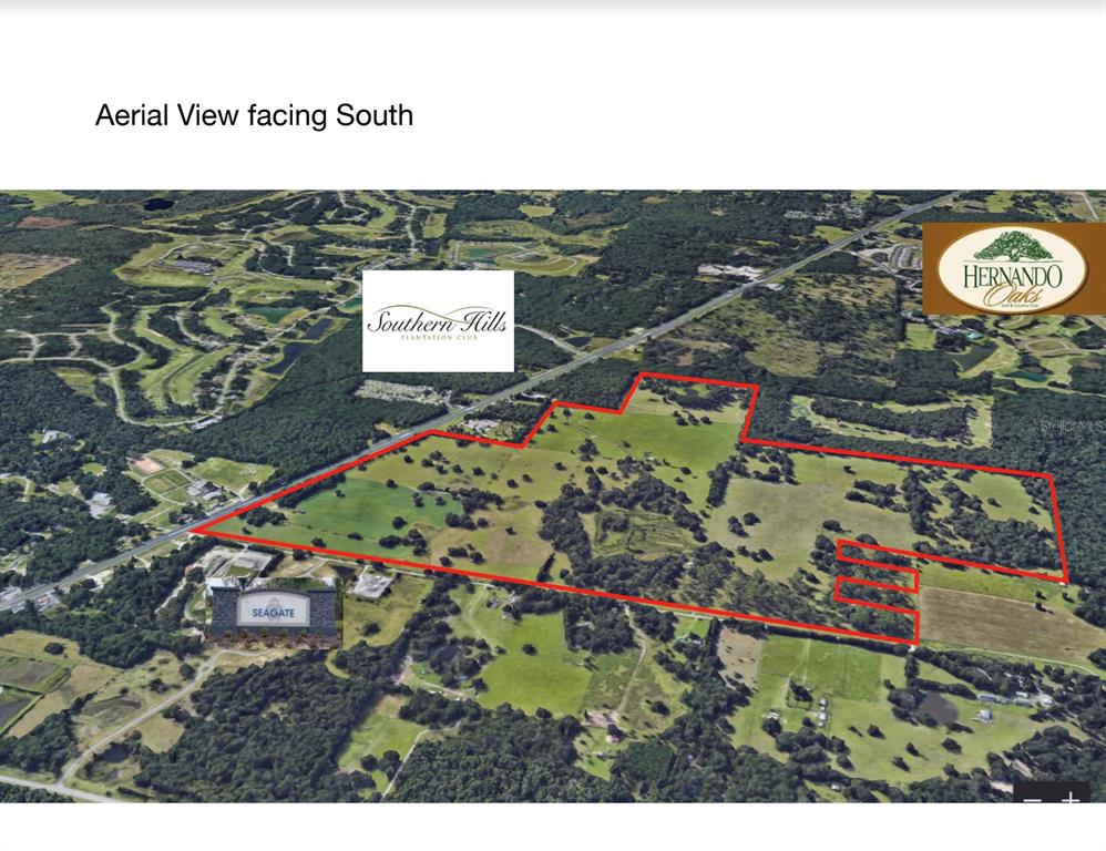 1,250 unit single family residential development opportunity. Approved for a mix of 40 ft and 50 ft wide single family homesites and 70 ft villa homesites. All necessary utilities available. Fronting 1/2 mile along Broad St. just south of Brooksville across from Southern Hills. Recent boundary survey, Geotechnical Reports, Phase 1 Environmental Assessments completed. Beautiful rolling pasture land with large scattered oaks enjoys