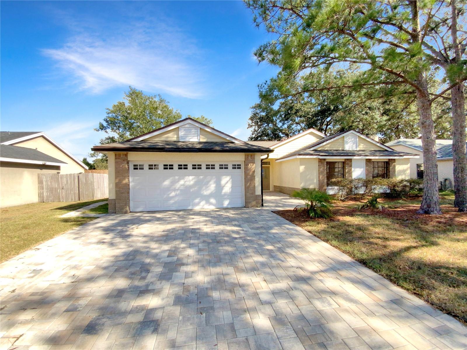 One or more photo(s) has been virtually staged. Newly updated 2023! This charming single-family home is the perfect place to call home! With a natural color palette throughout, new flooring and fresh interior paint, it's ready for you to move in. The primary bathroom features double sinks and good under sink storage. The flexible living space includes other rooms to fit your lifestyle. Enjoy outdoor living with a fenced in backyard and covered sitting area. Don't miss out on this great opportunity to own this wonderful home!