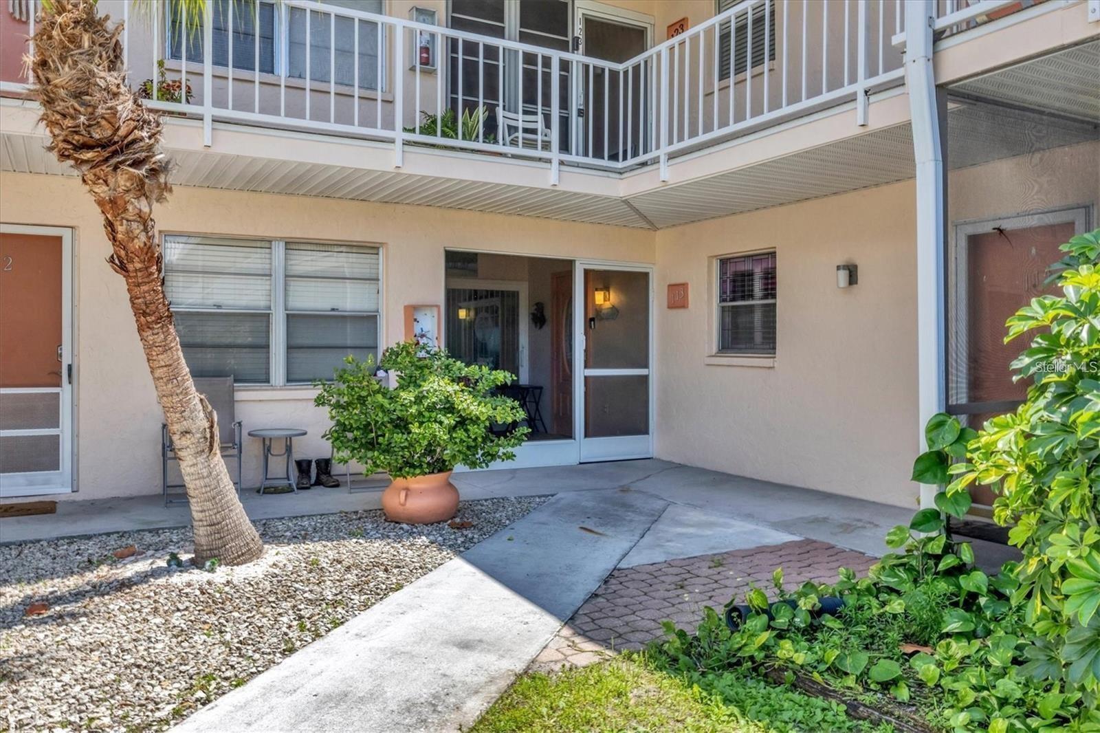 Turnkey 3/2 Condominium on Venice Island - First Floor Corner Unit - Beautifully updated first-floor corner unit located in the Sentinel on Venice Island. This Turnkey 3-bedroom 2- bath condo is less than one mile from the Gulf and offers both comfort and convenience. The unit features a screened lanai off the living room, ideal for relaxing. Condo fees include water, sewer, and trash. Residents enjoy convenient access to the first-floor laundry as well as a private storage locker.