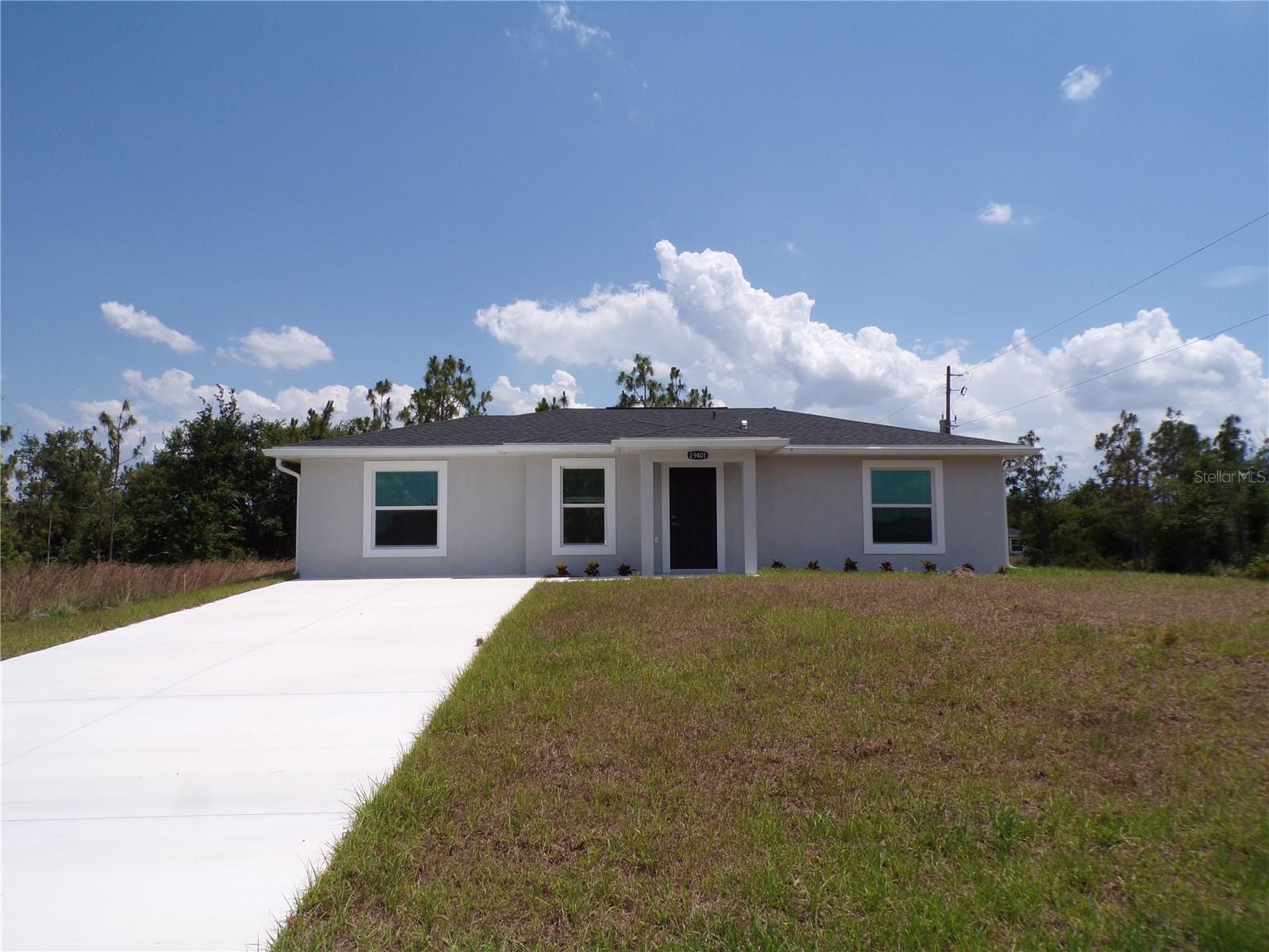 ADORABLE 3 bedroom, 2 bath home in Peace River Shores. Split bedroom floor plan features tile plank flooring, light and bright living area, kitchen with granite countertops and beautiful stainless-steel appliances plus French doors out to a private patio and backyard.