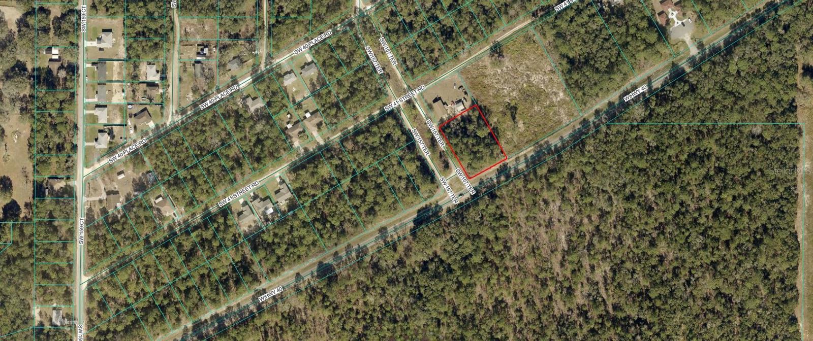 Prime B-4 Commercial Corner Lot on SR 40! Ideally located between Ocala and Dunnellon, this high-visibility 0.70-acre corner parcel offers approximately 150 feet of frontage on SR 40 and sits at the intersection of SW 157th Terrace. With excellent exposure, easy access, and flexible B-4 zoning, this property presents an outstanding opportunity for retail, service, office, or other commercial development. The 150' x 204' lot is ready for your vision in one of Marion County's growing commercial corridors.