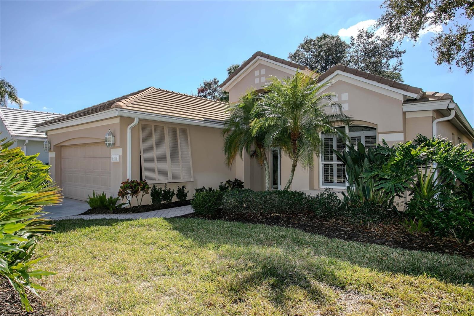 One or more photo(s) has been virtually staged. PRICE IMPROVEMENT-MAKE THIS HOME YOUR OWN! - PRIME LOCATION-NEW ROOF 2023-EXTENDED GARAGE-GOLF CART COMMUNITY! 
Welcome to this charming, single-owner home offering a rare opportunity to enjoy exceptional care and pride of ownership from day one. This beautifully maintained 3-bedroom, 2-bathroom residence combines comfort, privacy, and timeless appeal.
Step inside to a bright and inviting open floor plan designed for both everyday living and effortless entertaining. Large windows fill the home with natural light, creating a warm and welcoming atmosphere throughout.
The well-appointed kitchen features granite countertops, ample counter space, abundant cabinetry, and a cozy breakfast nook perfect for morning coffee or casual dining.
The spacious primary suite serves as a peaceful retreat, featuring a private en-suite bath with dual sinks and abundant storage, and direct access to the pool and spa for effortless indoor-outdoor living. Two additional bedrooms are generously sized and offer flexibility for family, guests, or a dedicated home office..
Additional highlights include a new roof installed in 2023 and an extended garage, offering extra space for storage, hobbies, or a golf cart.
With its excellent layout, prime location, and exceptional upkeep, this home is prepared to welcome its next owners.
Perfectly situated just 10 minutes from I-75 and 25 minutes from Downtown Sarasota, Lido Beach, and St. Armands Circle, you'll enjoy effortless access to premier dining, shopping, and the beautiful Gulf Coast. Don’t miss the chance to make this your own!