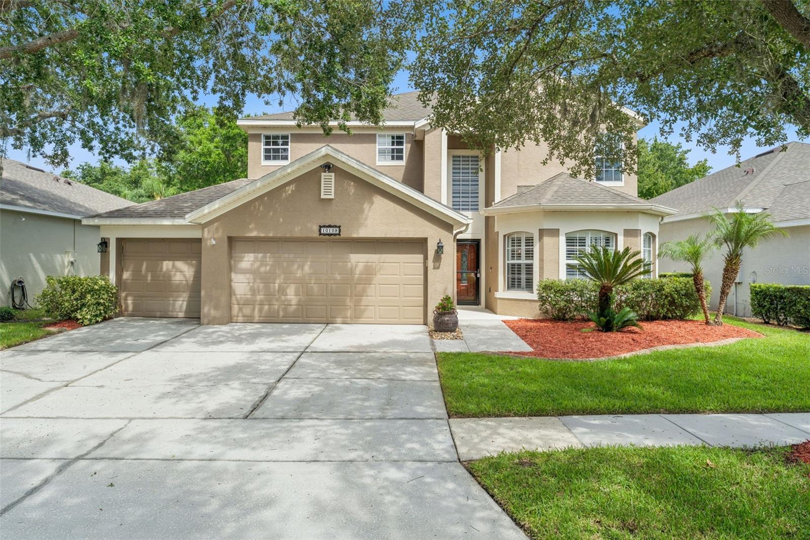 Welcome to one of the most desirable addresses in Lake Nona and this UPDATED 5-bedroom, 3-bath POOL HOME in the GATED ~ GOLF COMMUNITY of North Shore at Lake Hart – delivering the space, upgrades, and lifestyle you have been searching for! Major improvements include a NEWER WATER HEATER (2024), modern ceiling fans installed throughout (2023), three beautifully REMODELED BATHROOMS (2021-2023), new carpet in the living room and upstairs (2021), and a NEW ROOF in (2018), giving peace of mind for years to come. Set on a premium CONSERVATION LOT with mature landscaping and exceptional curb appeal, this home features a functional floor plan with room for everyone. Formal living and dining spaces welcome you at the foyer before opening to a spacious family room and an impressive chef's kitchen. Designed with both style and function in mind, the kitchen showcases timeless shaker-style cabinetry, sleek countertops with a complementary backsplash, a contrasting PREP ISLAND, breakfast bar seating, upgraded STAINLESS STEEL APPLIANCES, pantry storage, UPGRADED FIXTURES, and a sunny breakfast nook overlooking the pool, all with seamless flow into the family room for effortless entertaining. The flexible layout includes a MAIN FLOOR FLEX ROOM or 5TH BEDROOM with custom built-ins, perfect for a home office, guest suite, or playroom. Upstairs, a loft with a built-in desk creates the ideal homework or work-from-home space. The expansive PRIMARY SUITE is a true retreat, offering an oversized WALK-IN CLOSET with CUSTOM ORGANIZATION and a tastefully updated en-suite bath. A second bedroom also features a walk-in closet, while bedrooms three and four have an updated full bath between them. Every bedroom is equipped with CUSTOM CLOSET ORGANIZATION SYSTEMS, and a Murphy bed on the main floor provides additional versatility for guests. Crown molding and the PLANTATION SHUTTERS throughout add elevated style, while thoughtful upgrades create a home that feels both elegant and functional. Step outside to your own private backyard oasis where a COVERED PAVER LANAI overlooks the SCREENED SALT WATER POOL, complete with built-in seating, a relaxing sun shelf, and peaceful WOODED ~ CONSERVATION VIEWS. Whether entertaining friends or enjoying a quiet evening at home, this outdoor living space is designed to be enjoyed year-round. Residents of North Shore at Lake Hart enjoy a LOW HOA with NO CDD along with outstanding amenities including a GATED ENTRANCE, community pool, fitness center, playground, sports courts, golf course, golf-cart-friendly streets, and a SCENIC LAKEFRONT DOCK and fishing pier on beautiful Lake Hart. Zoned for TOP-RATED SCHOOLS and just minutes from Medical City, Orlando International Airport, major highways, shopping, dining, and everything Lake Nona has to offer, this exceptional home combines location, lifestyle, and lasting value in one incredible package. This is the Lake Nona pool home you have been waiting for – call today to schedule a tour!