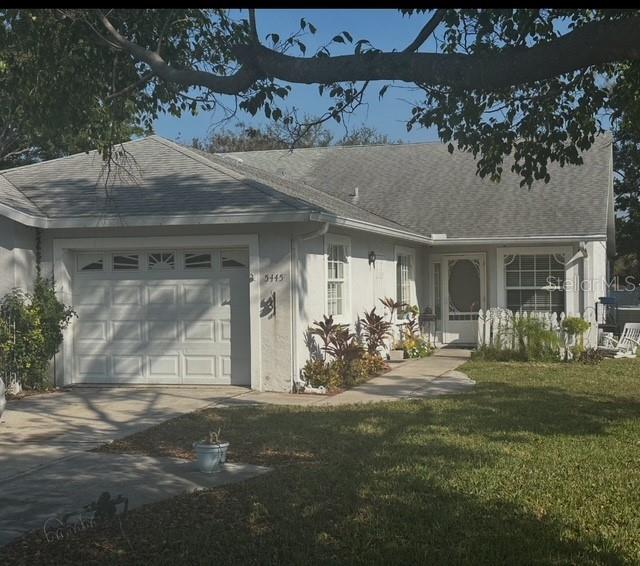 Short Sale. Fixer Upper -Welcome to Westbury Court, a peaceful, maintenance-free Bradenton community offering quick access to downtown, Sarasota, SRQ Airport, SCF, IMG Academy, and the Gulf beaches. This 2-bedroom, 2-bath villa features solid block construction and offers great potential with some TLC. The split floor plan includes a spacious kitchen with ample storage, vaulted ceilings in the main living area, and an extra room accessible from both the living room and primary suite. The community’s low $185/month HOA covers cable, internet, lawn care, and use of the solar-heated pool—making this an excellent opportunity for investors or homeowners seeking value and convenience. Listing price may not be sufficient to pay the total of all liens and costs. Sale requires lender approval