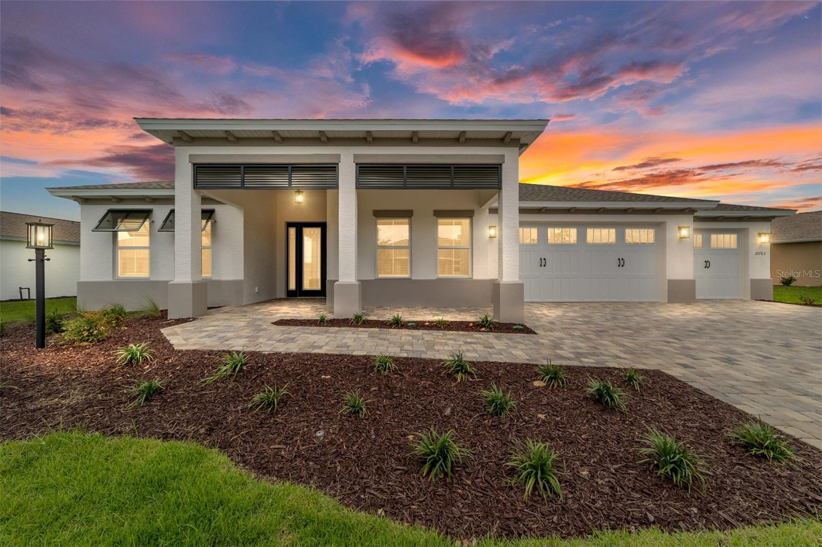 Introducing the Arlington, a spacious new construction home in the highly desirable Longleaf Ridge neighborhood at On Top of the World. Designed for those who appreciate both comfort and functionality, this impressive residence offers 3 bedrooms, 3 bathrooms, and a rare 3-car garage complete with dedicated workshop space.

The thoughtfully designed floor plan welcomes you with expansive living areas perfect for entertaining and everyday enjoyment. At the center of the home, the great room provides an open and inviting gathering space that flows effortlessly into the kitchen and breakfast area, creating a natural hub for family and friends.

The private owner's suite offers a peaceful retreat with a spacious layout and well-appointed bath, while two additional bedrooms and bathrooms provide comfortable accommodations for guests or family members. Whether you're working from home, pursuing hobbies, or need extra storage, the workshop area in the garage offers valuable flexibility that sets this home apart.

A dedicated laundry suite enhances everyday convenience, while the quality craftsmanship and energy-efficient features of new construction provide peace of mind for years to come.

Enjoy the active lifestyle, beautiful surroundings, and exceptional amenities that make Longleaf Ridge at On Top of the World one of Ocala's premier communities. The Arlington delivers the perfect combination of space, versatility, and modern living.