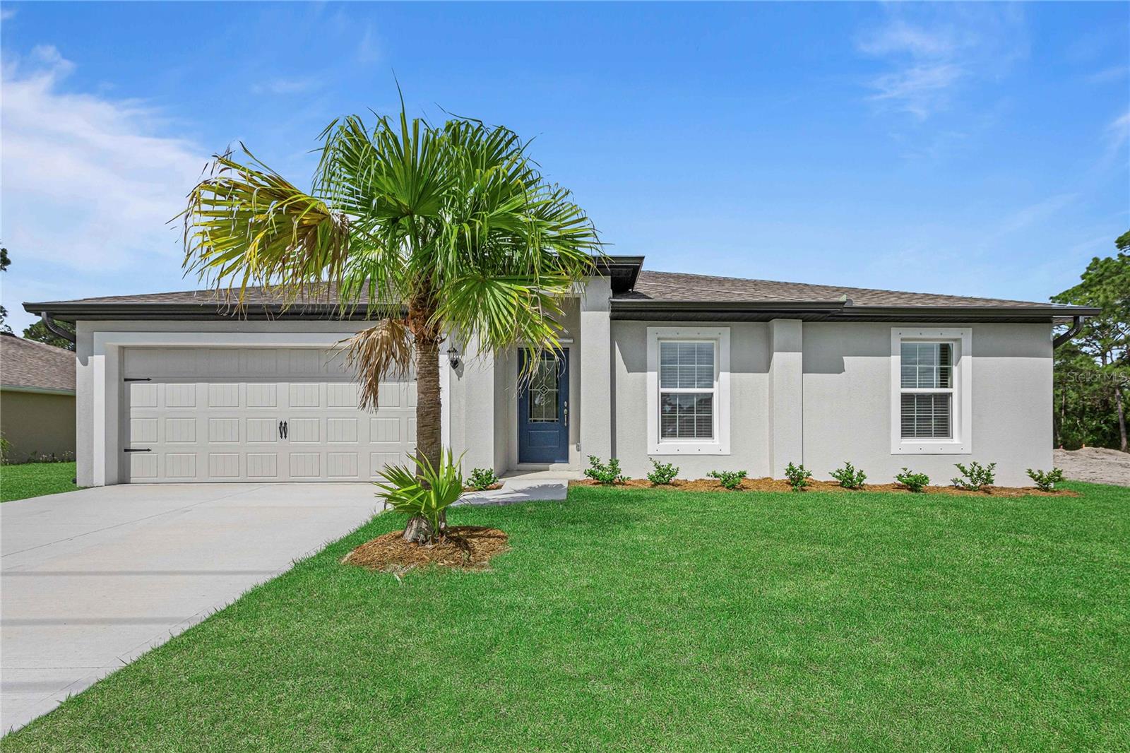 Under Construction. The beautiful Vero plan by LGI Homes is ideally located in the stunning community of Poinciana. This new one-story home features an open floor plan, 3 bedrooms and 2 full baths. The Vero comes fully stocked with over $10,000 in upgrades including energy-efficient appliances, spacious countertops, brushed nickel hardware and an attached two-car garage. Exceptional features of this home include a spacious master suite, a dining area, a covered back patio as well as front yard landscaping. In addition, Poinciana offers residents a premier location with easy access to amenity-packed parks, sports courts, multiple playgrounds, conservation areas, and world-class amusement parks.