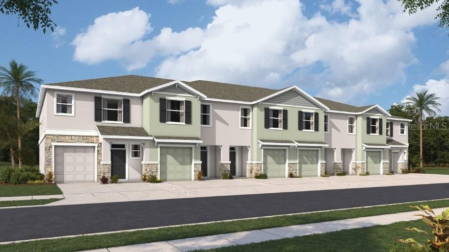Under Construction. The builder is offering buyers up to $25,000 towards closing costs with the use of a preferred lender and title company. At 6,200 acres, Angeline is truly a City in the Making. Among 3,600 acres of green space, plans include Pasco County’s first community farm, a future 130-acre regional park, an extensive trail network of close to 100 miles combined, a future Town Center, and a future 5-acre Lagoon. The Angeline Academy of Innovation STEM school is newly open, providing a school right within the neighborhood. Angeline is the home of a state-of-the-art global innovation district focused on concepts of health and wellness, fun and adventure, conservation, education, and technology. As it continues to develop, you won’t need to leave your community to work, learn, dine, and find entertainment; it will all be just minutes from your doorstep! Each new home is constructed with concrete block on 1st and 2nd stories and equipped with Smart Home System.
Other inventory options may be available in this community. Please reach out for list of availability
Pictures, photographs, colors, features, and sizes are for illustration purposes only and will vary from homes as built. Home and community information, including pricing, included features, terms, availability, and amenities, are subject to change and prior sale at any time without notice or obligation. Materials may vary based on availability.