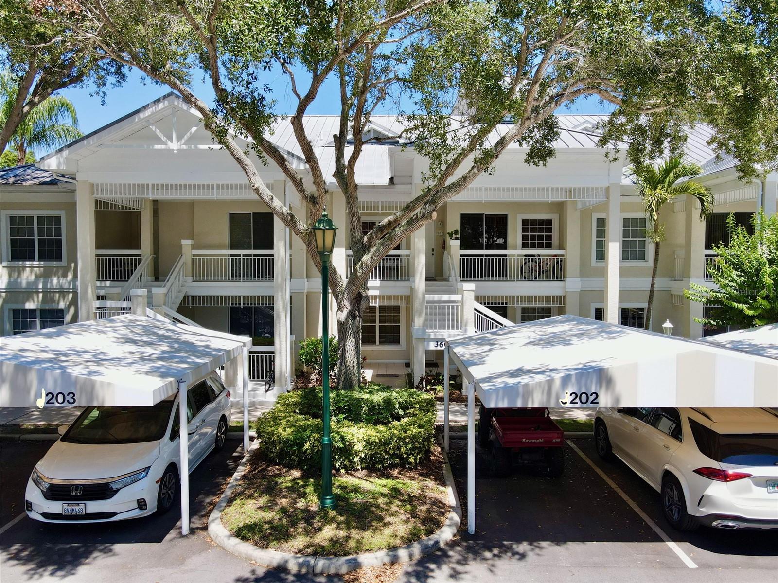 Turnkey Furnished 2BR/2BA + Office Top-Floor Villa at Bollettieri Villas, IMG Academy

Bright and inviting, this top-floor villa boasts vaulted ceilings, abundant natural light, and a versatile office space with serene views of the community’s tennis courts—perfect for working from home or studying in a peaceful setting.

The kitchen is beautifully updated with 2022 stainless steel appliances, quartz countertops, a tile backsplash, and a breakfast bar. Bedrooms feature  vinyl flooring, while ceramic tile flows throughout the main living areas—no carpeting. The spacious primary suite offers walk-in closet and a tub/shower combo.

Enjoy resort-style living in a gated community with a heated pool, hot tub, and fitness room. Located just steps from IMG Academy facilities, this villa offers flexible leasing options with a 1-month minimum—ideal for investors or seasonal residents. Convenience is key with Detwiler’s Farm Market, Publix, Target, UTC Mall, SRQ Airport, downtown Sarasota, and Gulf beaches all just minutes away.
A rare opportunity to own a fully furnished villa in a prime location—move in and start enjoying or rent immediately!
2024 water heater