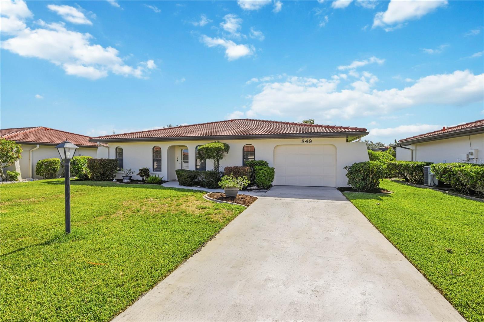 Welcome to your private Florida retreat in the highly sought-after 55+ community of Vivienda.! This rare, standalone villa offers the perfect blend of maintenance-free condo living with the privacy and space of a single-family home.

Boasting 1,640 square feet of bright, airy living space, this charming 2-bedroom, 2-bathroom residence features recently painted interior and exterior walls and beautifully updated landscaping, and irrigation for your plants that together provide a clean, fresh, and inviting slate. With these fresh updates complete, new buyers can bring their furniture and personal touches to make this home their personal Florida oasis.

The thoughtfully designed layout features a spacious living area, a dedicated dining space, and a cozy kitchen with a casual dinette. Outside, the enclosed Florida room/lanai serves as your personal retreat—ideal for enjoying quiet mornings with a book or hosting friends and enjoying cocktails.

For peace of mind, the AC unit is 7 years old, the water heater is 6 years old.  Additional conveniences include an attached 1-car garage and laundry appliances. As a pet-friendly, maintenance-free community, Vivienda takes care of the grounds so you can spend your days relaxing by the pristine, heated community pool. Located just minutes from pristine Gulf beaches, local dining, shopping, legacy trail, and Historic Downtown Venice. Schedule your showing today!