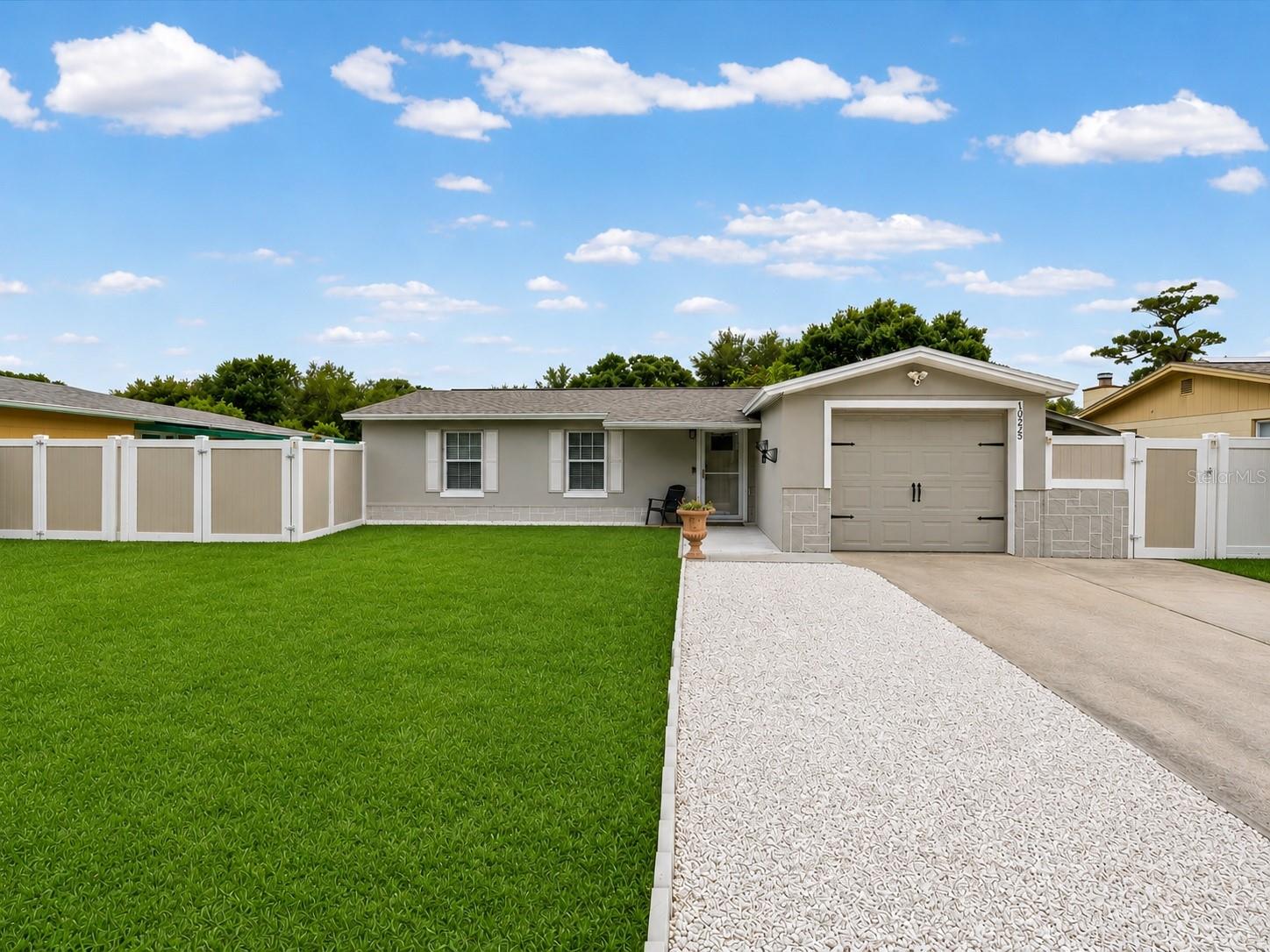 HOW LUCKY ARE YOU, ASSUMABLE 2.45 INTEREST RATE LOAN!  CALL NOW!!!  THIS BEAUTIFUL, WELL MAINTAINED HOME IS MOVE-IN READY AND WAITING FOR ITS NEW OWNERS.  SIMPLY UNPACK YOUR BAGS AND START ENJOYING THE FLORIDA LIFESTYLE.  STEP OUTSIDE TO YOUR OWN PRIVATE BACKYARD OASIS, FEATURING A HEATED SALTWATER POOL PERFECT FOR YEAR-ROUND ENJOYMENT.  AND WHAT FLORIDA RETREAT WOULD BE COMPLETE WITHOUT A CHARMING TIKI HUT? WHETHER YOU'RE ENTERTAINING GUESTS, HOSTING POOLSIDE GATHERINGS OR SIMPLY RELAXING AFTER A LONG DAY, THIS OUTDOOR PARADISE PROVIDES THE PERFECT SETTING TO ENJOY SUNSHINE, SERENITY AND RESORT-STYLE LIVING RIGHT AT HOME.  

ENJOY PEACE OF MIND WITH NUMEROUS UPDATES AND IMPROVEMENTS THROUGHOUT THE HOME.  MAJOR UPGRADES INCLUDE A ROOF, 2021, PLANTATION SHUTTERS ADDED IN 2021, WATER HEATER AND A/C  2019, WINDOWS 2021.   THE OUTDOOR OASIS HAS BEEN FURTHER ENHANCED WITH A BRAND NEW POOL HEATER IN 2025,  WITH THESE VALUABLE UPDATES ALREADY COMPLETED, THIS MOVE-IN READY HOME LETS YOU FOCUS ON ENJOYING THE FLORIDA LIFESTYLE FROM DAY ONE!
CONVENIENTLY LOCATED IN THE HEART OF LARGO, THIS HOME OFFERS EASLY ACCESS TO EVERYTHING THAT MAKES FLORIDA LIVING SO DESIRABLE.  ENJOY BEING JUST MINUTES FROM BEAUTIFUL GULF COAST BEACHES WHERE YOU CAN SPEND YOUR DAYS SOAKING UP THE SUN, FISHING, BOATING OR ENJOYING BREATHTAKING SUNSETS.  OUTDOOR ENTHUSIASTS WILL APPRECIATE NEARBY PARKS AND RECREATION AREAS INCLUDING LARGO CENTRAL PARK  AND NATURE PRESERVE, LAKE SEMINOLE PARK WITH ITS WALKING TRAILS, PLAYGROUND AND PICNIC AREAS.  SHOPPING, DINING AND ENTERTAINMENT ARE ALL CLOSE BY.  THE LOCATION ALSO PROVIDES EASY ACCESS TO MAJOR ROADWAYS MAKING COMMUTING THROUGHOUT PINELLAS COUNTY AND THE TAMPA BAY AREA  A BREEZE.

WHETHER YOU ARE LOOKING FOR OUTDOOR ADVENTURE, BEACHSIDE RELAXATION, SHOPPING, DINING OR EVERYDAY CONVENIENCE, THIS PRIME LARGO LOCATION TRULY PUTS IT ALL WITHIN REACH.  DON'T MISS THIS OPPORTUNITY TO OWN THIS BEAUTIFUL, MOVE IN READY HOME!  CALL TODAY TO SCHEDULE YOUR PRIVATE SHOWING AND SEE FOR YOURSELF ALL THIS EXCEPTIONAL PROPERTY HAS IN STORE.