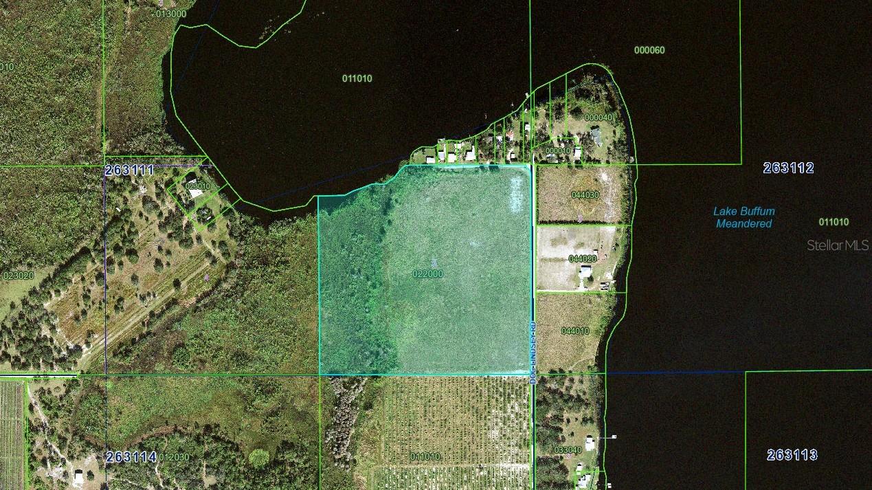 NOT IN SUBDIVISION - Land