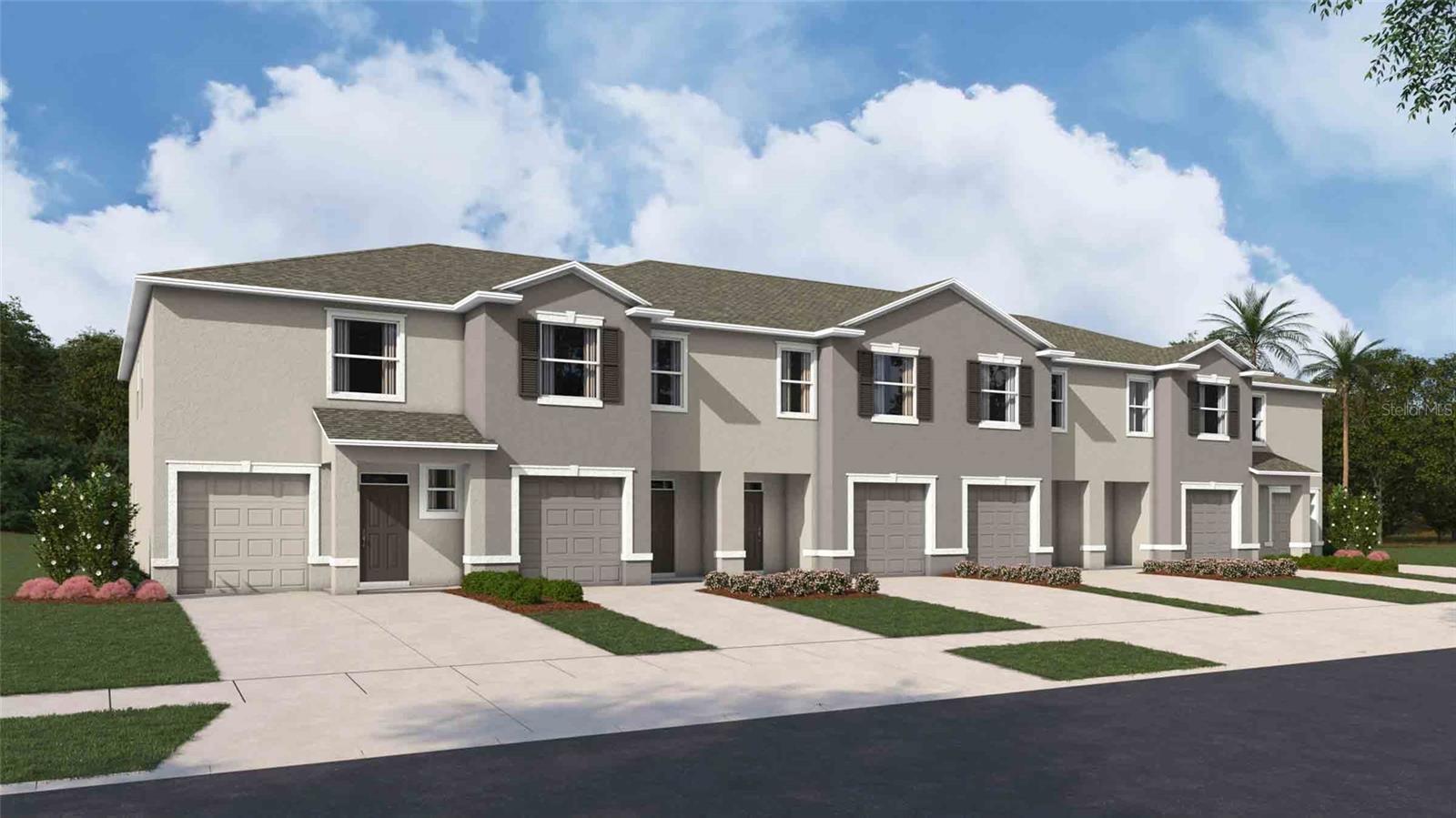 Under Construction. The builder is offering buyers up to $25,000 towards closing costs with the use of a preferred lender and title company. Towns at Woodsdale are situated with quick access to I-75 and in a prime location of the Wesley Chapel - booming city, which was recently named by the North Tampa Bay Chambers of Commerce as the region’s most desirable location in the Tampa suburbs. Close to all th
ings shopping, dining, entertainment, and not to mention the area’s top-rated local and charter schools, this community offers you endless opportunities.
This community features thoughtfully designed, open-concept floor plans to suit every lifestyle. Each home is built with durable concrete block construction on the first and second stories and includes Smart Home System for seamless modern living. 
Pictures, photographs, colors, features, and sizes are for illustration purposes only and will vary from homes as built. Home and community information, including pricing, included features, terms, availability, and amenities, are subject to change and prior sale at any time without notice or obligation. Materials may vary based on availability.