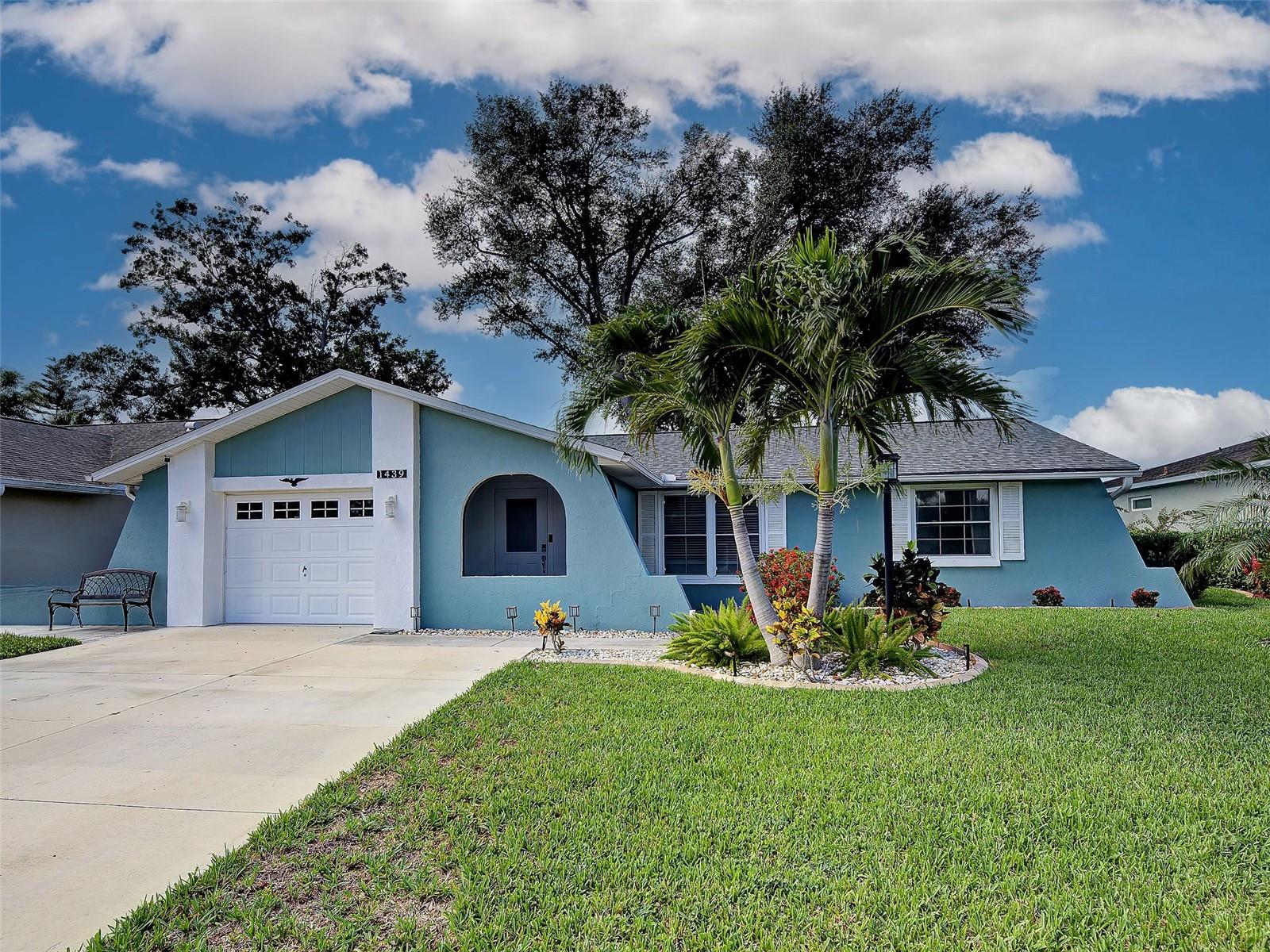 Come see this beautiful single-family home in the Carlentini subdivision of Venice. No CDD or maintenance fees. The HOA is optional and costs $10.00 annually. 3-bedroom, 2 bathrooms in a fully updated property. New roof 2023, new A/C 2024, textured ceilings 2024, new kitchen counters 2024, new kitchen cabinets 2026, new oven and microwave 2024, 2nd bathroom full remodel 2026, all new interior paint 2026, new luxury vinyl floor and baseboards throughout 2026. Home showcases a tranquil, hard-scaped, fenced in backyard for added privacy and family gatherings. If you are looking for an attractive home in Venice without all of the extra fees, this one is worth a visit. Buyer to verify all measurements. Move-in ready!