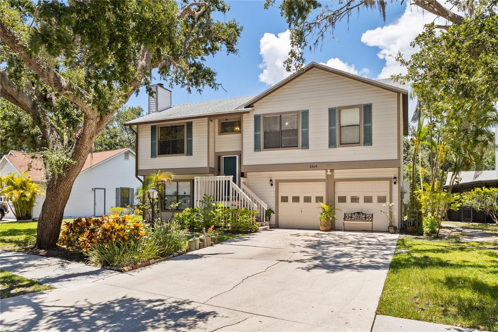 Cedar Creek - A Hightly Desiable Community right off University Pkwy. Very Close to Sarasota Bradenton Int Airport, University Town Center (UTC), Nathan Benderso Park, The John and Mable Ringling Museum of Art, and all kinds of shopping & restaurant! Yet it’s also convenient to I-75, Downtown, and The Famous Beaches! Matured Landscaped Community Entrance makes you think as if you were on Vacation in a forest. The 2-Story well maintained home has such unique features: Ground Floor has a complete Bedroom that could be another Master Bedroom. You can step out to the well maintained back yard from the sliding door to enjoy the water view and landscaping. The Bonus Room in Ground Floor could be your Office or Hobby Room. Oversized 2-Car Garage gives a plenty extra room to store Bikes, Kayak, and more. Enjoy Bright Open Living Room with Wood Burning Fireplace! Soothing Water View from the Dining Room and Kitchen also lets you enjoy a majestic Sunset. Have a morning coffee at the outdoor deck right off the kitchen and listen to the bird singing. There are 3 bedrooms & 2 Baths in the second floor: Master Bedroom offers you a beautiful Backyard & Water view! 2nd & 3rd Bedroom are also bright and lively. Of course it’s a Pet friendly community! There are so many potentials in this charming 2-Story House! It’s hard to beat such a breathtaking back yard, and such a convenient location! Location, yes indeed! Bring your imagination to make your own Jewel Box in Cedar Creek!