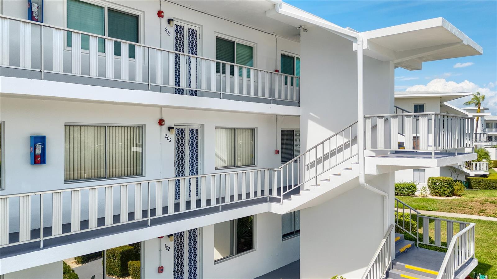 Welcome to this charming  1-bedroom, 1-bath condo located on the second floor unit building with elevator access. Perfectly situated near beautiful Gulf beaches, shopping, and dining.  The open floor plan seamlessly connects the living, dining, and kitchen areas, creating a comfortable space for everyday living and entertaining. The kitchen features ample cabinetry and counter space for meal preparation. The spacious primary bedroom provides enclosed lanai offers the perfect spot to enjoy view of courtyard. Residents enjoy access to outstanding community amenities, including a heated pool, sauna, and social activities, creating a true resort-style atmosphere. Located within walking distance of restaurants, shops, and everyday conveniences, and just minutes from the area's award-winning beaches, this condo offers an exceptional opportunity for full-time residents or seasonal homeowners alike. 55+ community, HOA Fee includes property taxes & land lease, No pets,