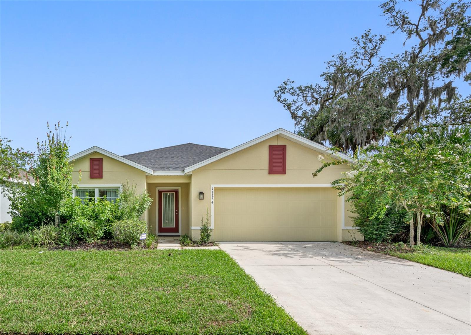 This beautiful previous MODEL HOME, elegant single story, 4 bed 2 bath home in the SUMMERWOODS, New Key West-inspired, single-family home community with an all-new amenity center that includes a dazzling resort-style pool, cabanas, multi-purpose field, walking trails, playground, grassy pocket park and more. A lot of upgrades in the house including Granite Kitchen Countertops & Silestone Bathroom Countertops. Check the VIRTUAL TOUR and you will love it. GREAT LOCATION, Conveniently located 3-miles from I-75 off of Moccasin Wallow Road. Some pictures are previously (not latest) taken. All measurements and details are approximate. Please verify if important.