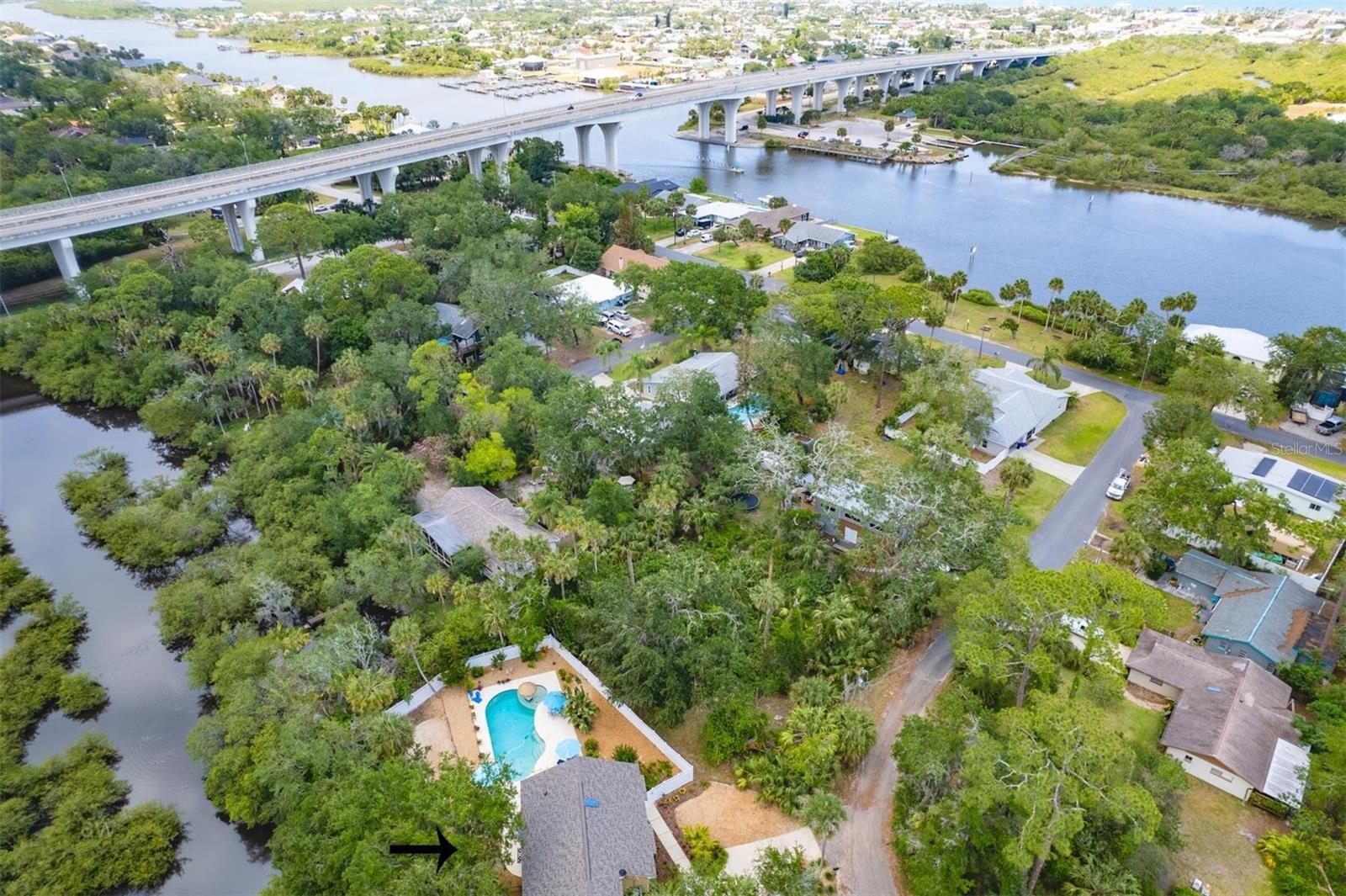 This oversized lot (12,314 SF) is more than 1 1/2 times the size of a typical Flagler Beach lot.  A building lot this size ensures privacy and room to enjoy outdoor living. This unique lot is located on quiet road in a park-like setting of towering oak trees and palms, just like old Florida. It is half a block from the Intracoastal Waterway and a public park where you can fish, launch a kayak, picnic, and watch the boats go by.  There is not another homesite like it left in Flagler Beach.