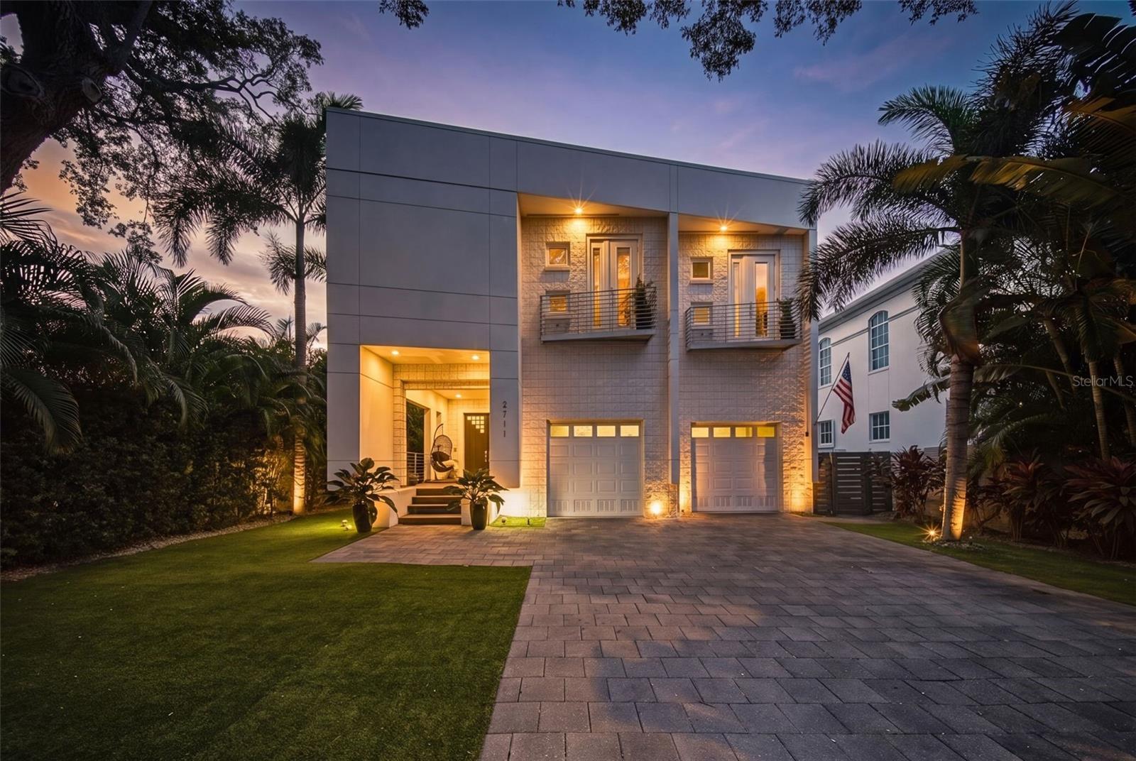 Virtually Staged. Contemporary South Tampa luxury in the highly sought-after Ballast Point area. Designed for entertaining and everyday living, this home features a dramatic open-concept layout with an oversized chef’s kitchen, massive island, and a 6-panel sliding glass wall opening to the resort-style pool and spa for seamless indoor-outdoor living. Add to that a sub-zero fridge and a wolf range!

The flexible floorplan offers ideal space for families, guests, multi-generational living, or a dedicated theater, gym, office, or media room. The primary suite includes a private balcony overlooking the pool and spa.

Highlights include a 2023 roof, 3 HVAC systems with one brand-new unit (26), 2 others professionally maintained, elevator access, high-clearance garage with lift potential, and possibility of assumable flood insurance under $1,100/year. Built on a higher portion of the street, the home has never flooded.

Minutes to Ballast Point Park, Tampa Yacht and Country Club, Hyde Park, Downtown Tampa, and Tampa International Airport. Priced below recent bank appraisal (Dec '25), this is exceptional value in one of South Tampa’s strongest lifestyle markets.