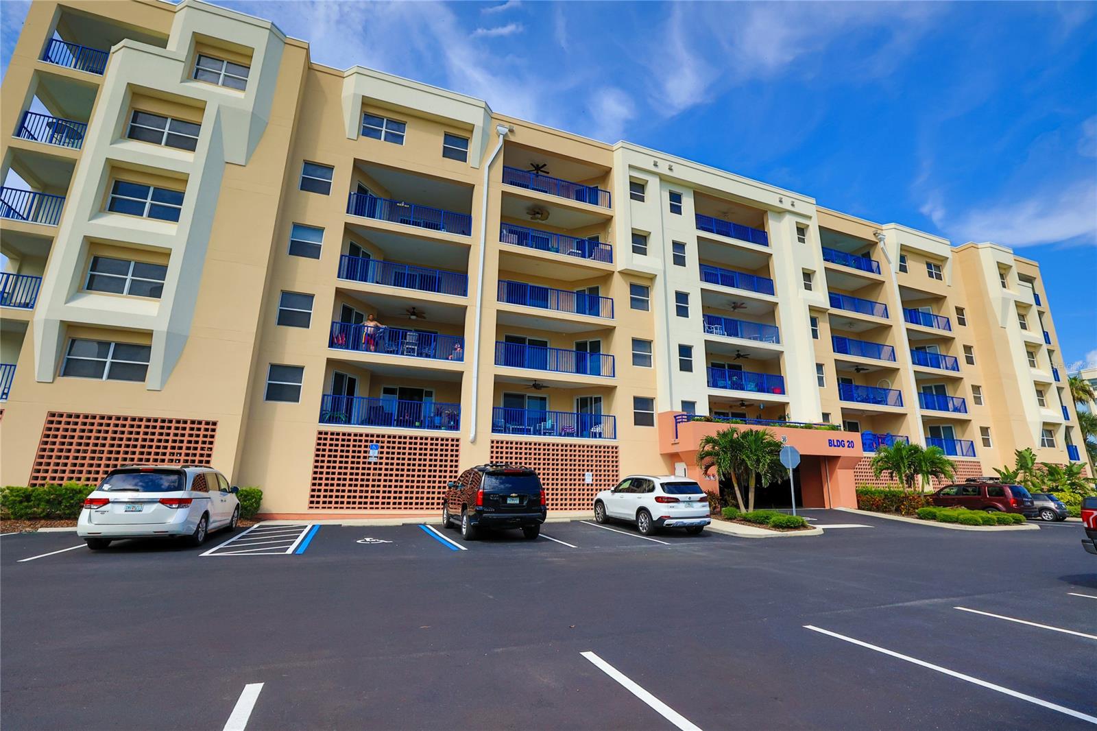 Beautiful 3 bedroom 2 bath Ocean Walk Condo is ready for you to call it home. This unit features stainless steel appliances, still under warranty, granite counter tops, beautiful wood cabinetry, pantry with built in pull out shelves and a breakfast bar.  View the ocean while standing in the kitchen, living room, master suite or on your balcony. Master bath is equipped with high velocity toilet, jetted tub, separate shower, granite counter tops and double sinks and vinyl wood plank floors through out master suite. Master bedroom walk in closet features a Custom Design. Tile flooring in the living areas and carpet in the guest bedrooms.  Custom made Murphy bed with storage on both sides and couch is included in the sale. Guest bedrooms feature Custom Closets.
Onsite amenities include an Boardwalk Nature Trail, designated private beach access with a shower station that goes directly to the No Drive Beach, exercise room, saunas, two seasonally heated pools, a poolside spa, bocce court, two tennis courts with lighting, two shuffleboard courts, a basketball hoop, BBQ gas grill area and two gorgeous clubhouses. Close to Canaveral National Sea Shore, shopping and restaurants from beachside burger joints to restaurants serving fresh local seafood, there's something for everyone. ;LocationDescription: Condo ;Water: City