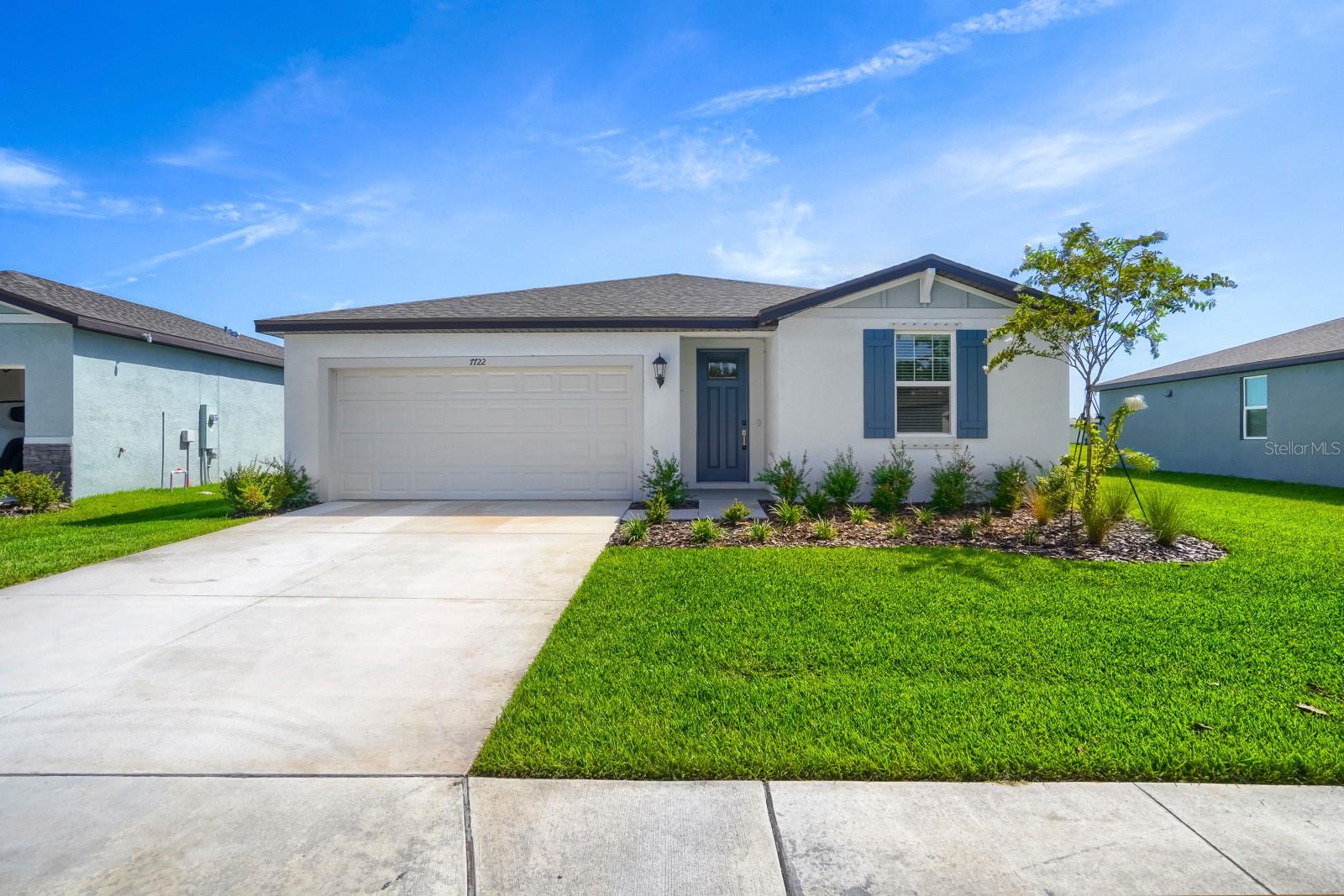 Welcome to 7722 Satterfield Terrace in the highly desirable Salt Meadows community of Parrish! This beautifully designed, energy-efficient 4-bedroom, 3-bathroom home offers nearly 2,000 square feet of thoughtfully crafted living space with an open-concept floor plan that's perfect for both everyday living and entertaining. The spacious kitchen overlooks the expansive great room and features modern finishes, creating the perfect gathering space for family and friends. The private owner's suite provides a relaxing retreat, while three additional bedrooms offer flexibility for guests, a home office, or growing families. Enjoy the convenience of a 2-car garage, energy-saving construction, and a prime location with easy access to I-75, making commuting to St. Petersburg, Bradenton, Sarasota, and the Gulf Coast beaches a breeze. Residents of Salt Meadows also enjoy exceptional community amenities, including a resort-style pool, clubhouse, fitness center, sports courts, and playground. Don't miss the opportunity to own a brand-new home in one of Parrish's fastest-growing communities!