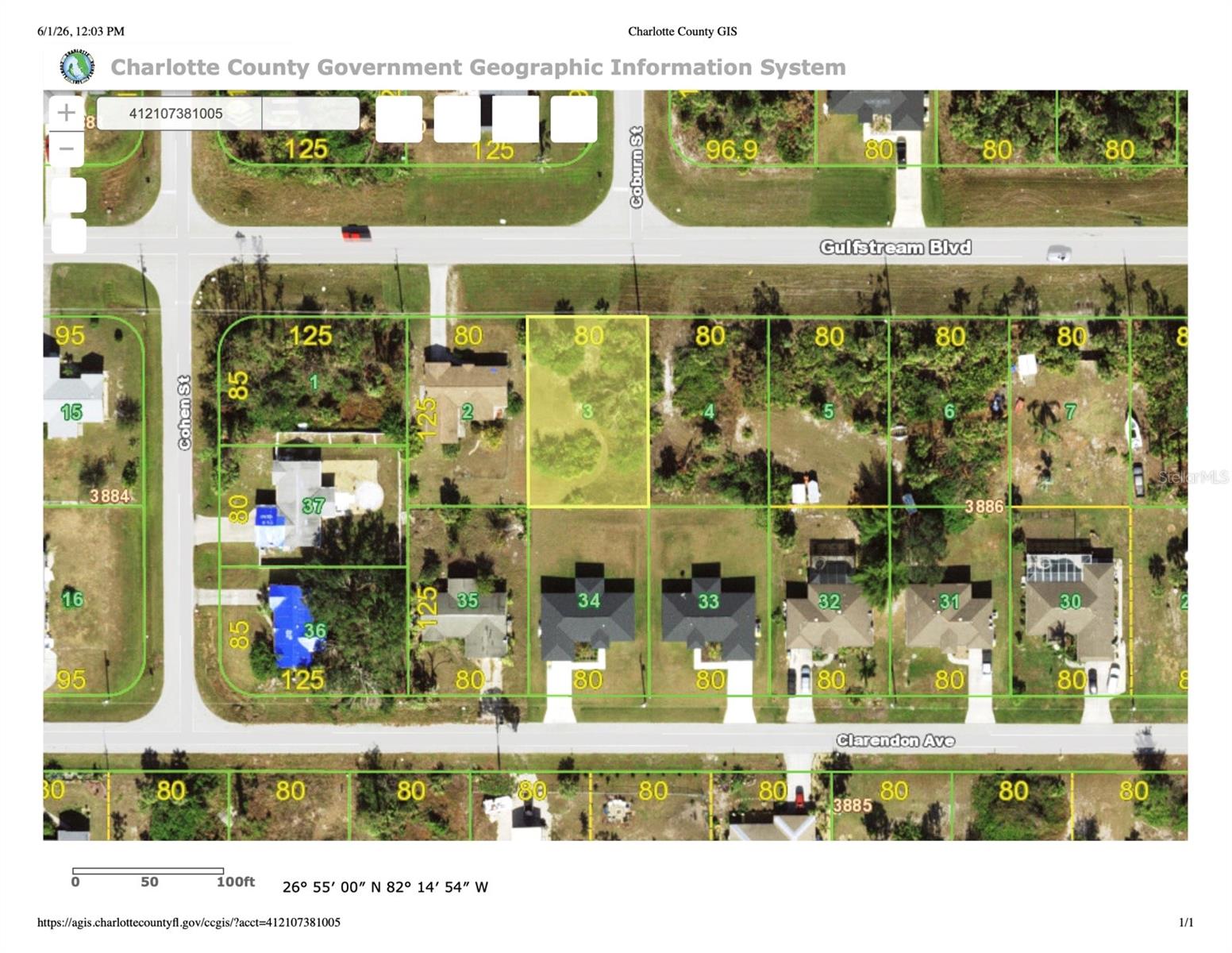 Build your Florida dream home on this ideally located piece of land in one of Port Charlotte's fastest-growing areas. Offering approximately 10,000 square feet (0.23 acres), this 80' x 125' lot provides the perfect setting to create a home that fits your lifestyle - whether you envision a private backyard oasis, a sparkling pool, or a spacious lanai for enjoying Southwest Florida's beautiful weather year-round.
Located in Flood Zone X and situated on a paved, publicly maintained road with electricity nearby, this property combines convenience with peace of mind. With no HOA fees or deed restrictions, you'll have the flexibility to design and build the home you've always wanted.
Enjoy the best of Florida living with easy access to Gulf beaches, boating, fishing, golf courses, nature trails, and waterfront dining. Boca Grande, Englewood Beach, marinas, shopping, restaurants, and everyday conveniences are all just a short drive away. Outdoor enthusiasts will appreciate nearby Tringali Park, offering sports fields, playgrounds, walking paths, and community activities. The area is also served by local libraries that provide educational programs, events, and resources for residents of all ages. Baseball fans will love being close to the Tampa Bay Rays Spring Training facility at Charlotte Sports Park, where you can enjoy Major League Baseball action and community events throughout the year.
Whether you're ready to build now or looking for a smart investment in a thriving area, this property offers exceptional value and endless possibilities. Come discover why so many buyers are choosing to call Southwest Florida home and start planning your own piece of paradise today.