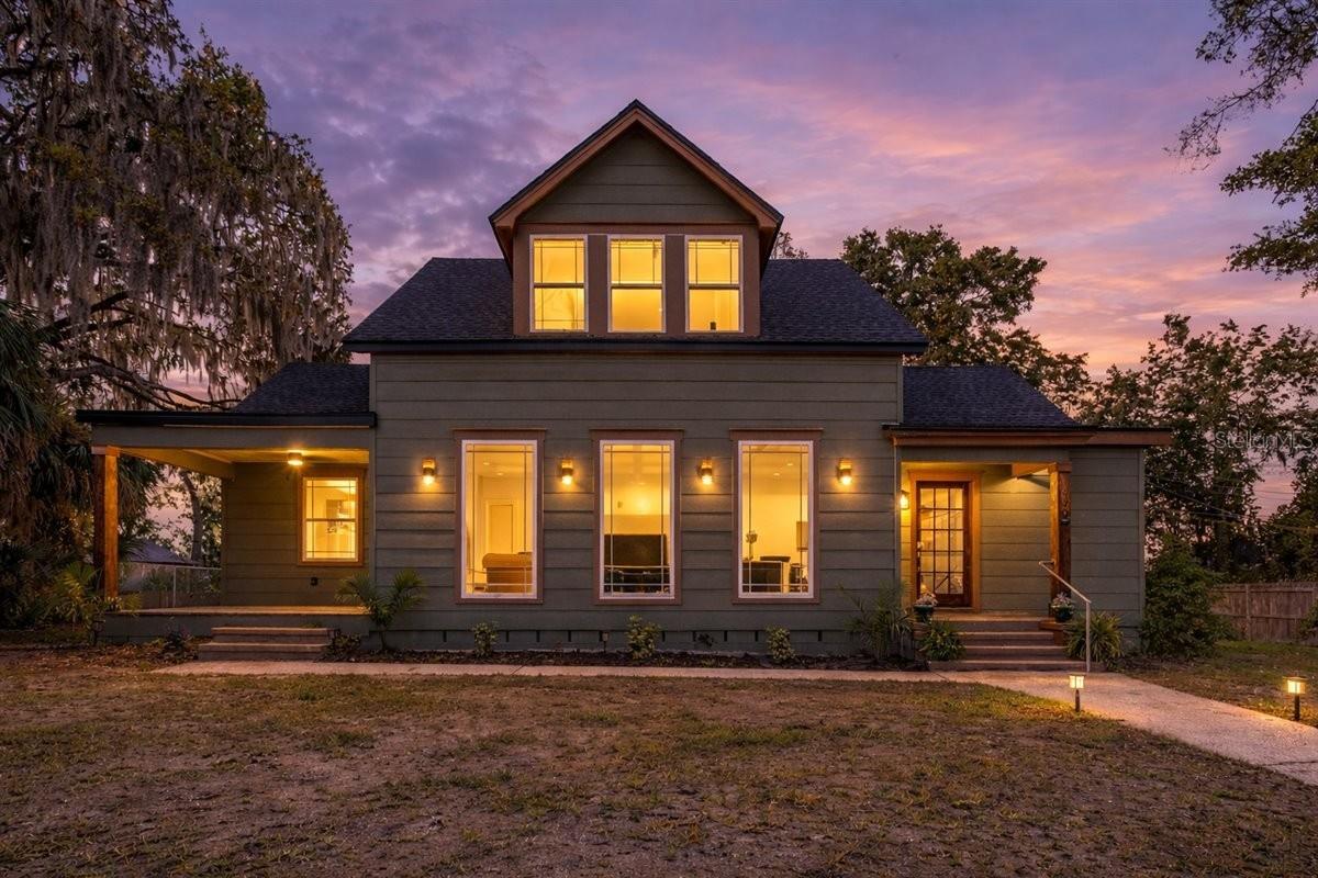 Step into a piece of Lake City history, beautifully reimagined for modern living. Would make a great primary home, Airbnb, or office space!
Originally built in 1935, this fully remodeled home blends timeless character with today’s most desired upgrades. From the moment you walk in, you’ll notice the rich hardwood floors, stunning new cabinetry, designer fixtures, and thoughtfully selected lighting that brings every space to life. This home is packed with generous closets and smart storage spaces throughout, giving you room for everything without sacrificing style.
What truly sets this home apart is the preservation of its charm like original built-ins, detailed trim work, and eye-catching coffered ceilings all seamlessly paired with brand-new essentials including the roof, HVAC system, plumbing, electrical, water heater, and windows for peace of mind and efficiency.
Situated on over half an acre, the fenced yard offers space, privacy, and endless possibilities. And the bonus? An attached studio apartment with a full bathroom that’s nearly complete, perfect for guests, a private office, or income-producing potential. 
This is the kind of home you don’t come across often…where history meets convenience, and character meets comfort.
Listed below recent appraised value, this amazing home offers instant equity.
If you’ve been searching for a home with soul, style, and smart upgrades, this one is truly special.