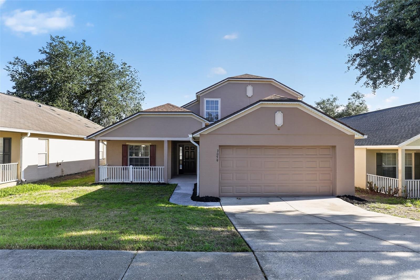 This well-maintained 4-bedroom, 2.5-bath two-story home in Groveland is move-in ready with a long list of completed improvements throughout. Fresh interior paint, new carpet on the stairs and upper-level bedrooms, new LVP flooring in the upstairs bathroom, and updated baseboards give the home a clean, cohesive feel from top to bottom. The kitchen features refreshed cabinetry and a new over-the-range microwave, while both bathrooms upstairs have been serviced and refreshed with new mirrors, updated fixtures. A solid, move-in ready opportunity in the growing Groveland market.